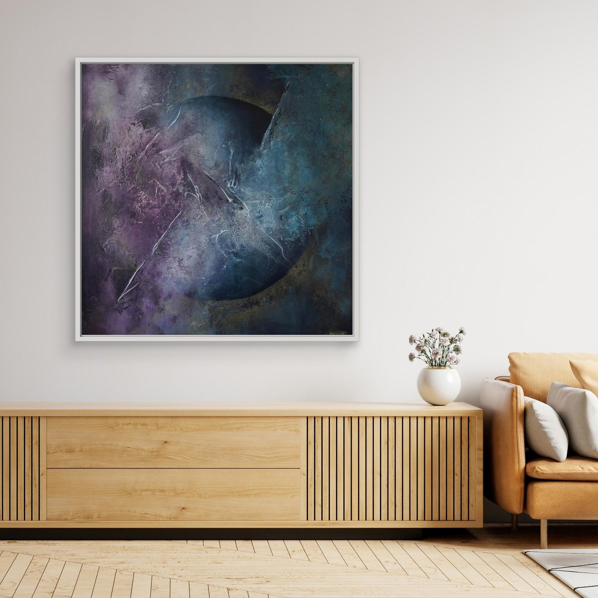 Canvas Print – Abstract Art Painting – Divine shine – Sanna Rastas