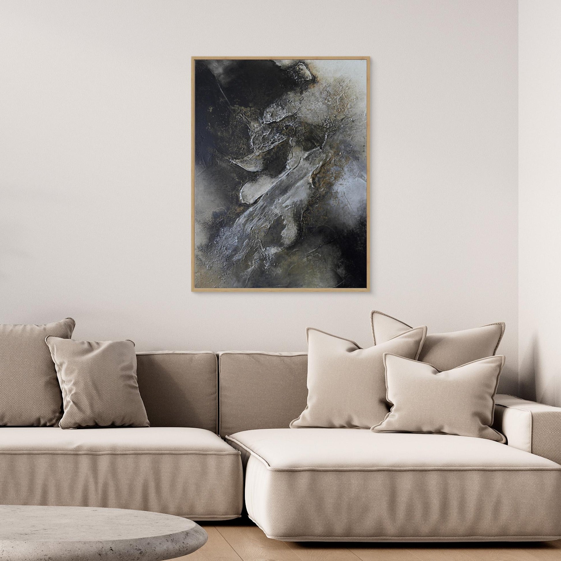 Canvas Print – Abstract Art Painting – Fleeting moment – Sanna Rastas