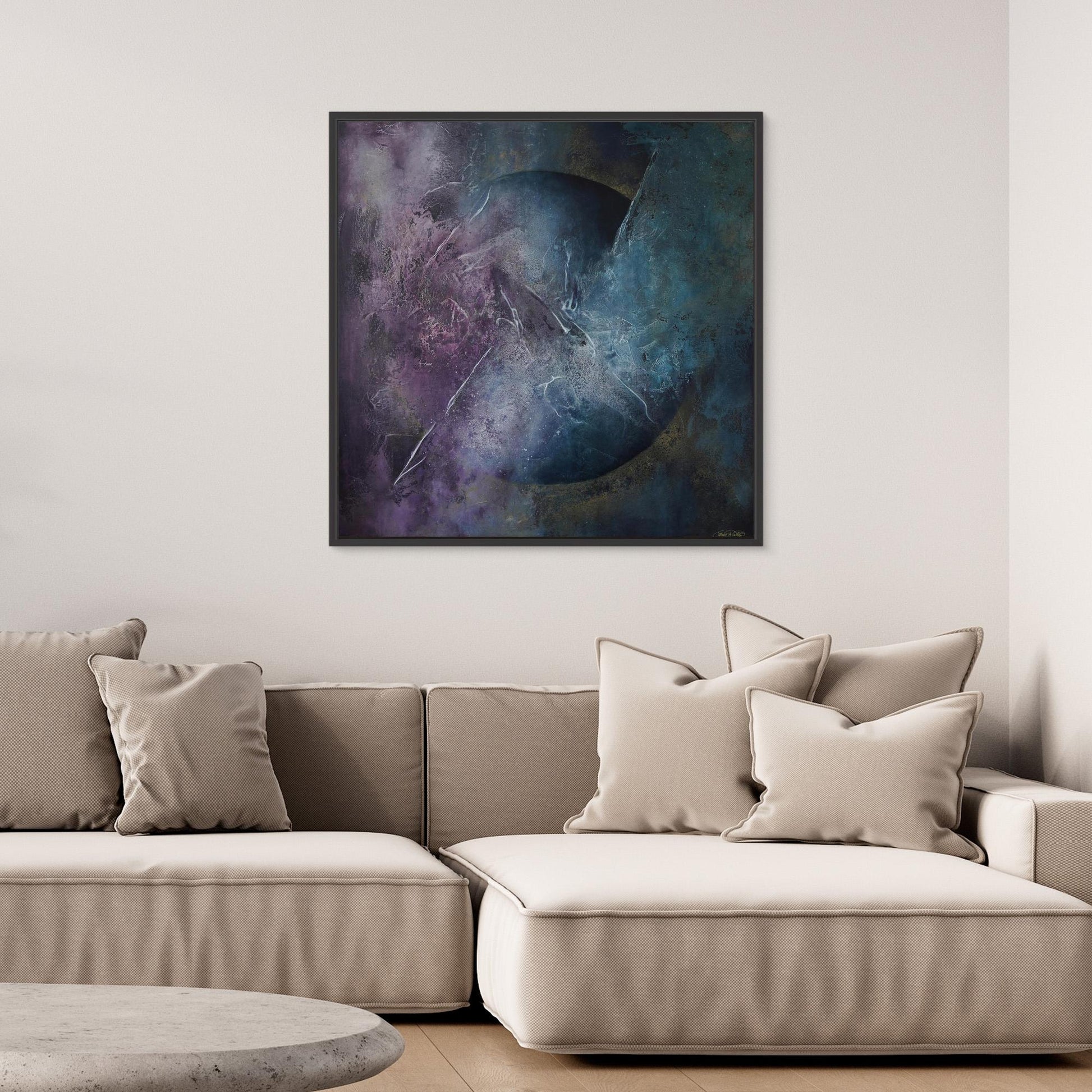 Canvas Print – Abstract Art Painting – Divine shine – Sanna Rastas