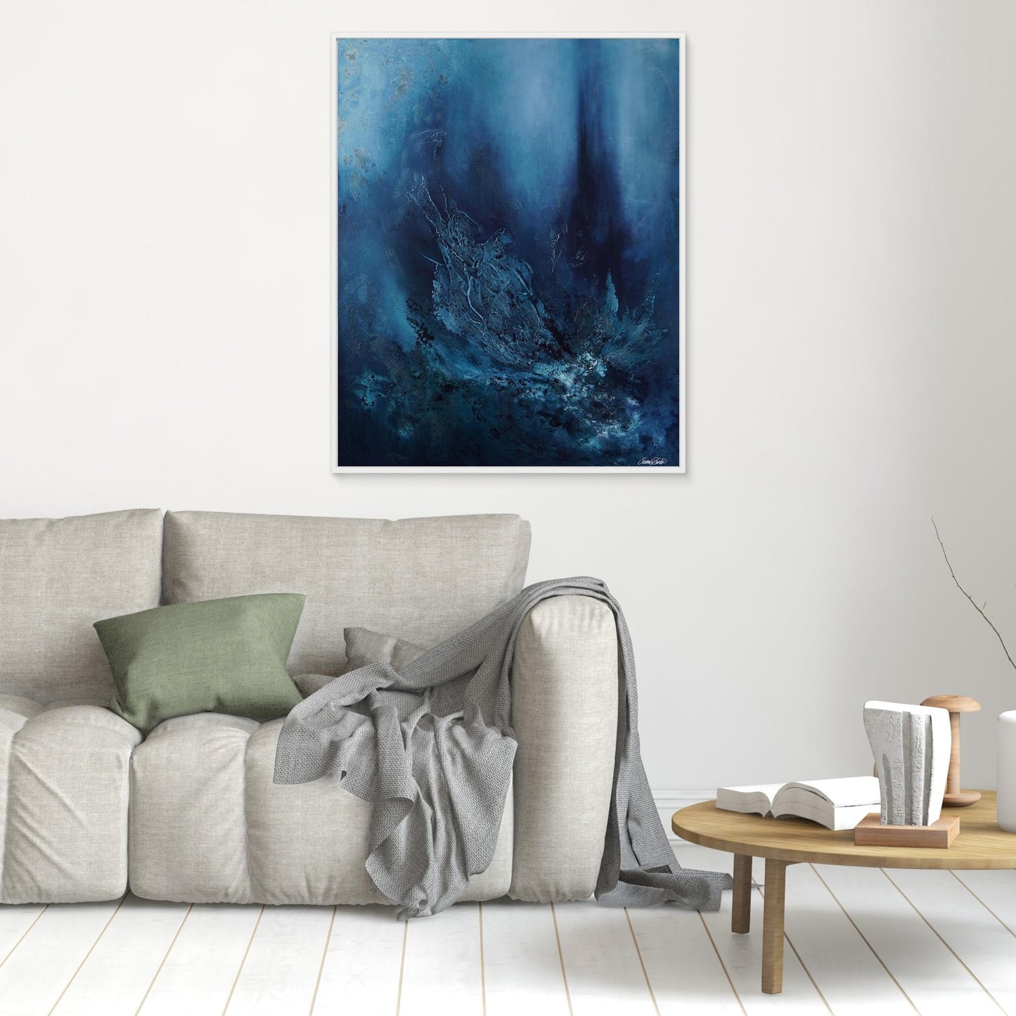 Canvas Print – Abstract Art Painting – Relief – Sanna Rastas