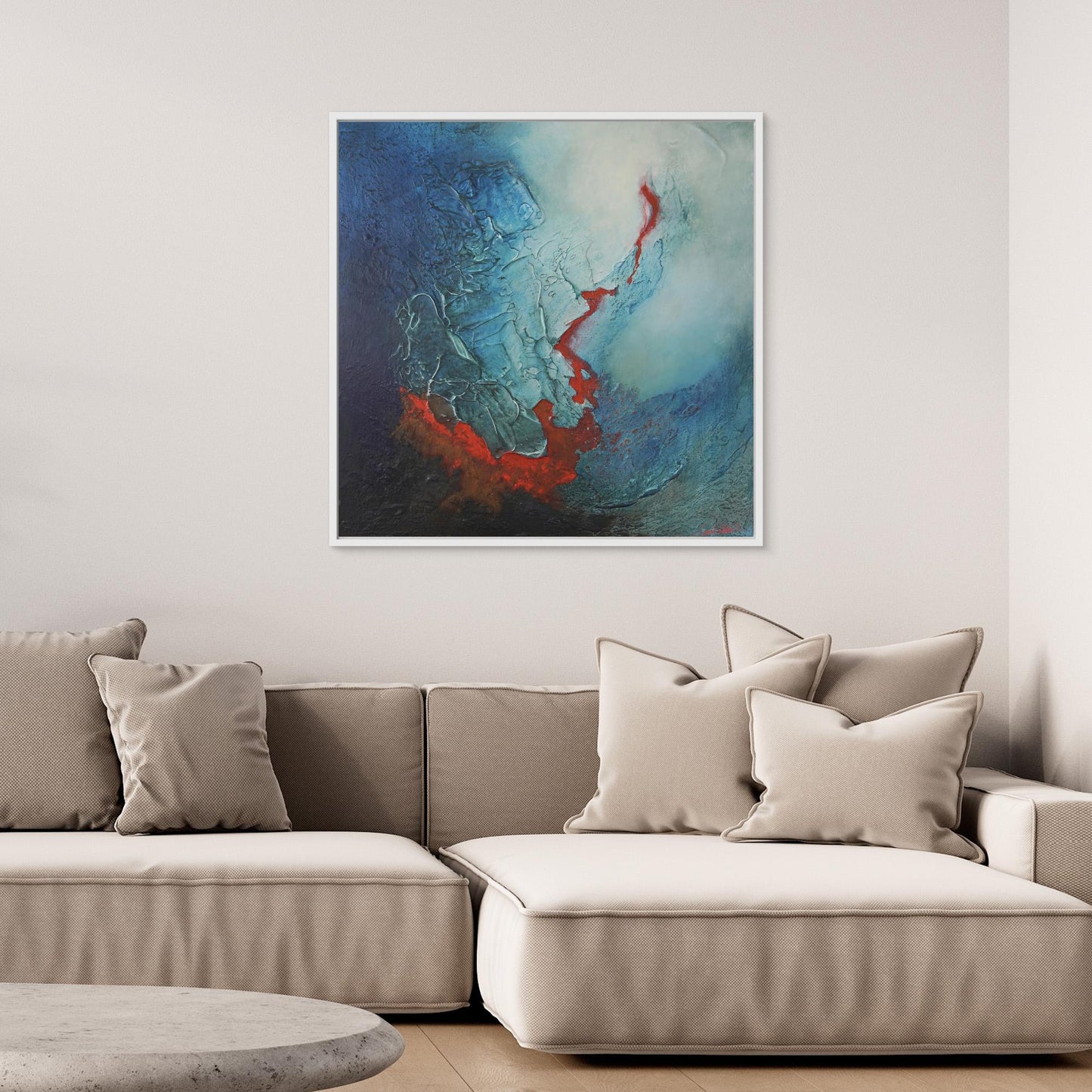 Canvas Print – Abstract Art Painting – Motion awakens – Sanna Rastas