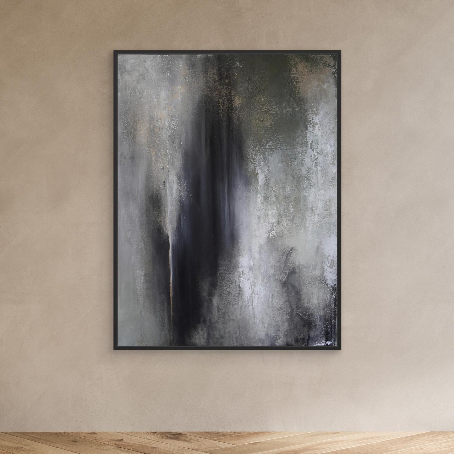 Canvas Print – Abstract Art Painting – Echoes within – Sanna Rastas