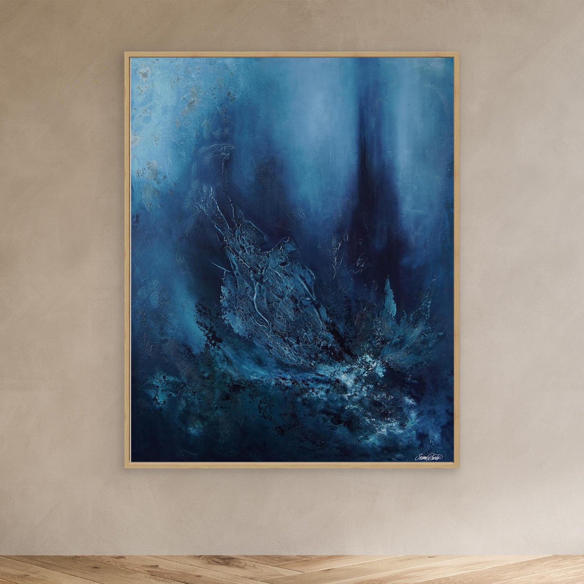 Canvas Print – Abstract Art Painting – Relief – Sanna Rastas