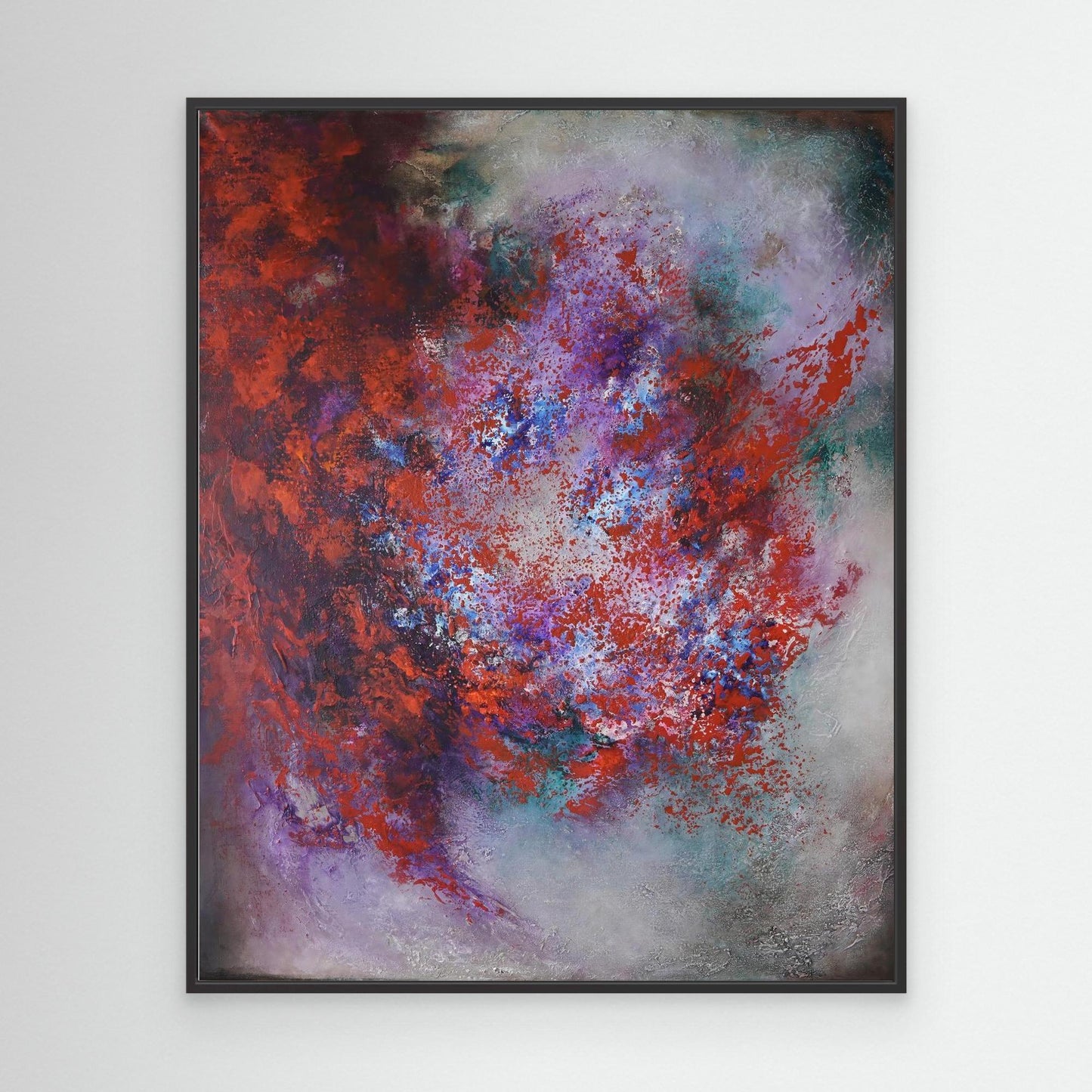 Canvas Print – Abstract Art Painting – Garden of love – Sanna Rastas