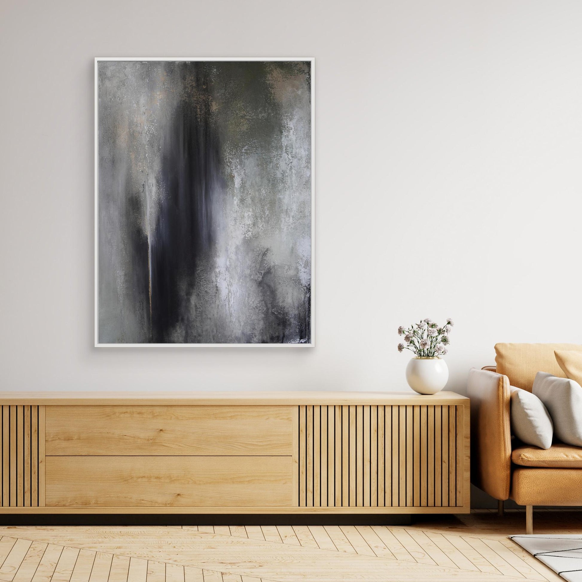 Canvas Print – Abstract Art Painting – Echoes within – Sanna Rastas