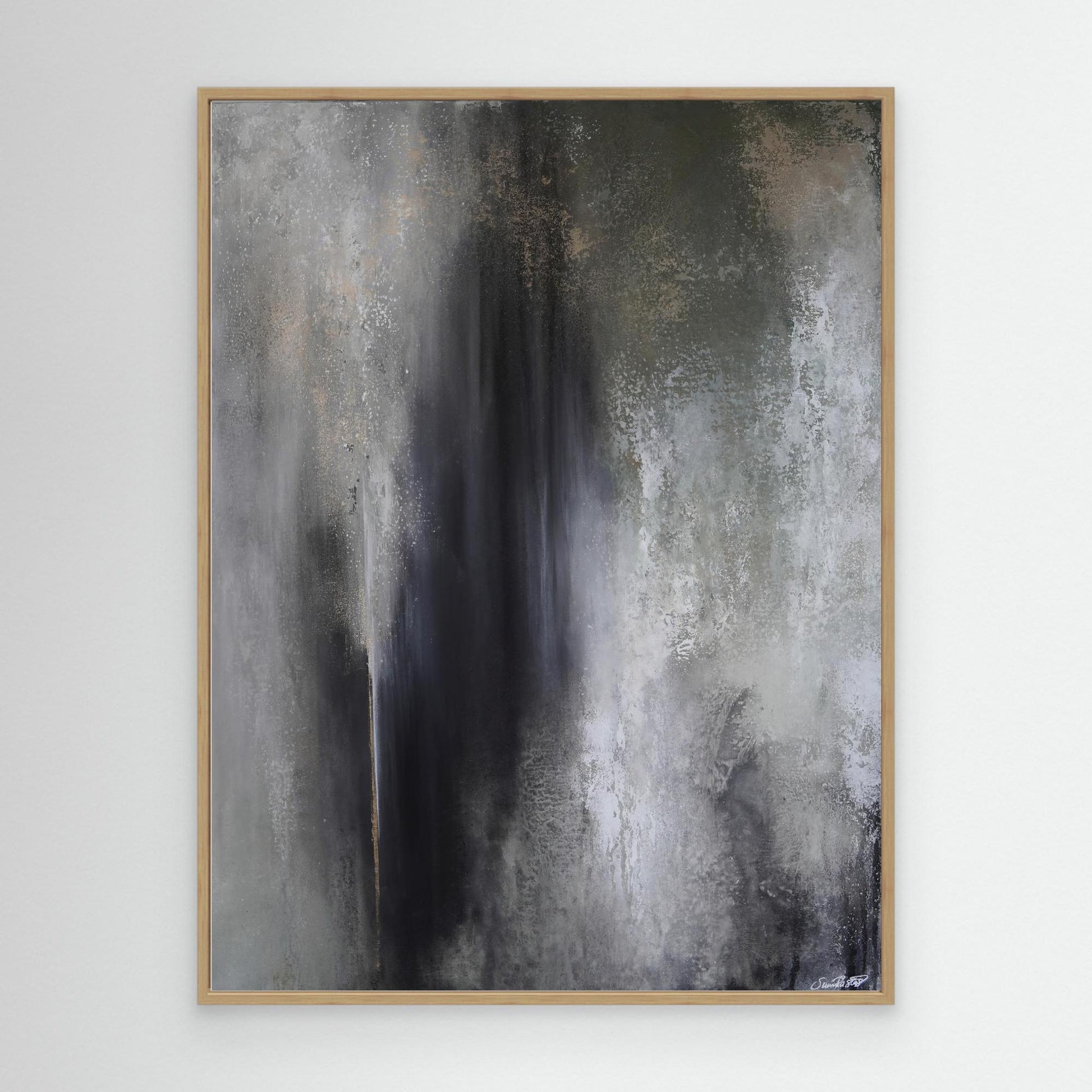 Canvas Print – Abstract Art Painting – Echoes within – Sanna Rastas