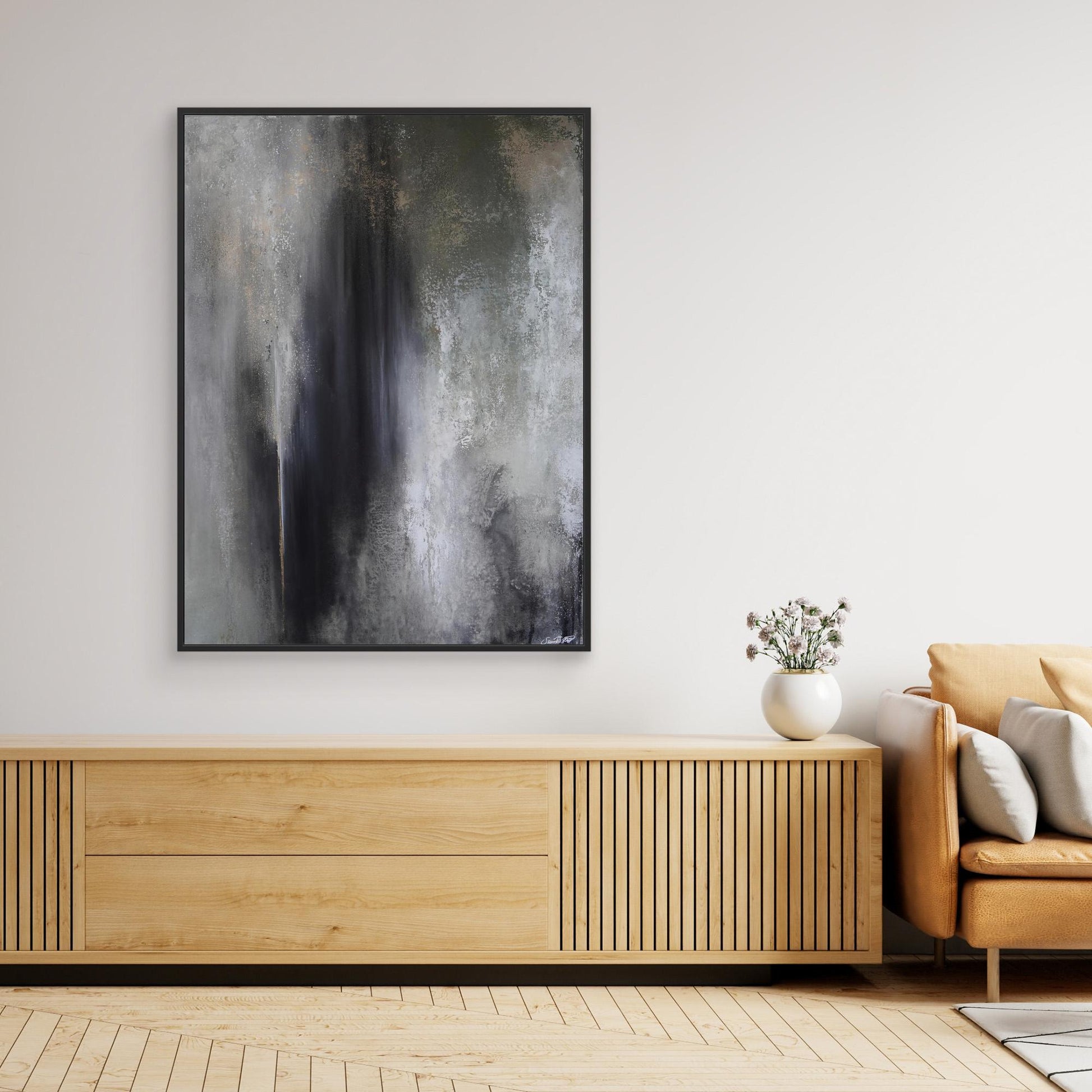 Canvas Print – Abstract Art Painting – Echoes within – Sanna Rastas