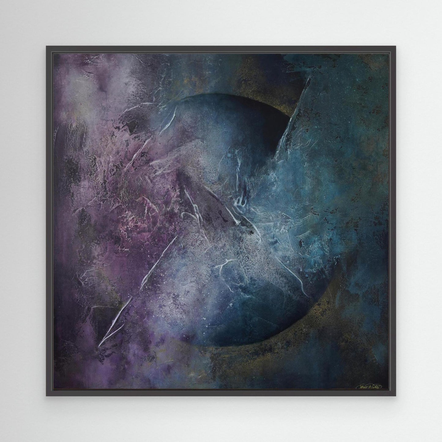 Canvas Print – Abstract Art Painting – Divine shine – Sanna Rastas