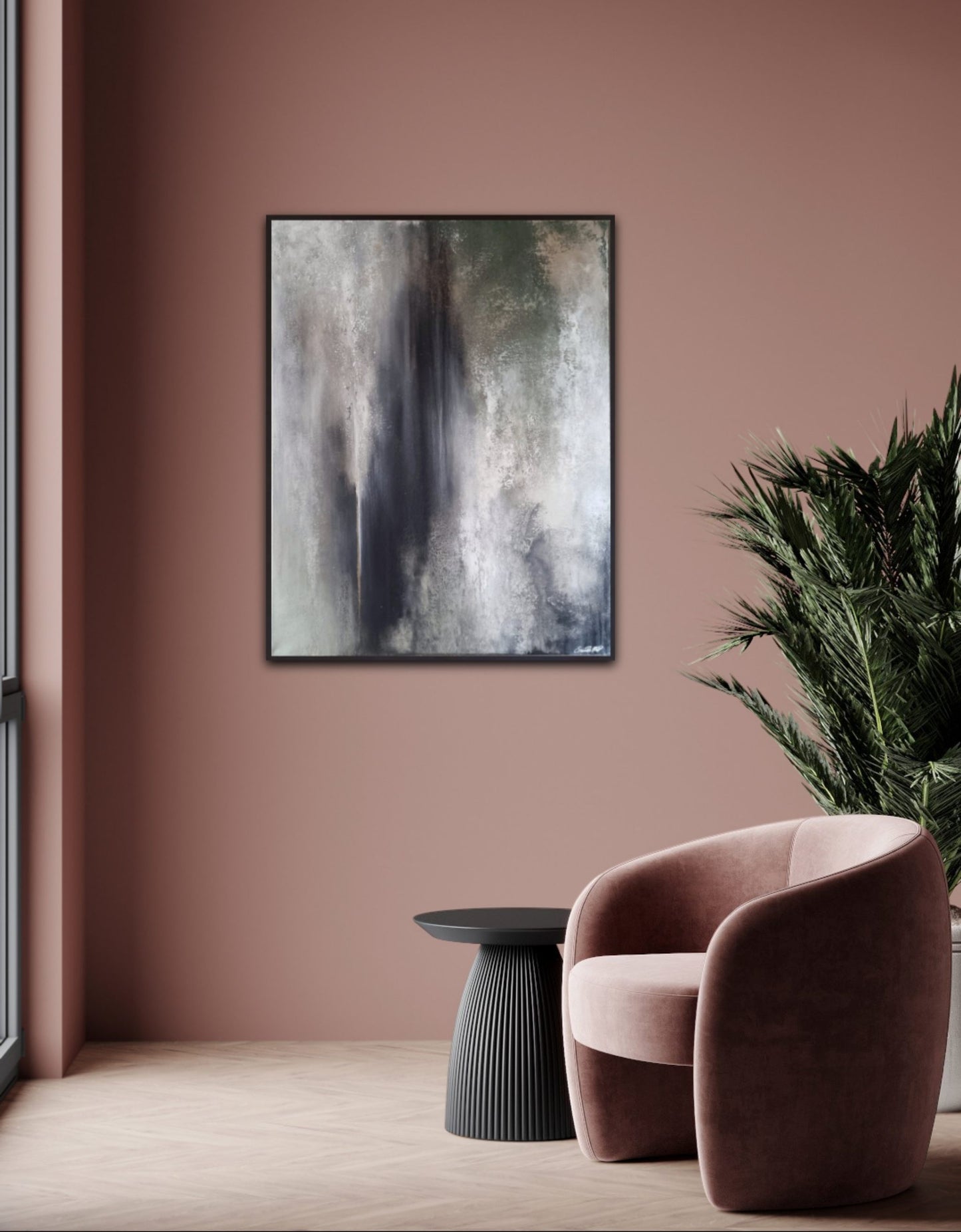"Echoes Within" – Abstract Art for Calm Interiors