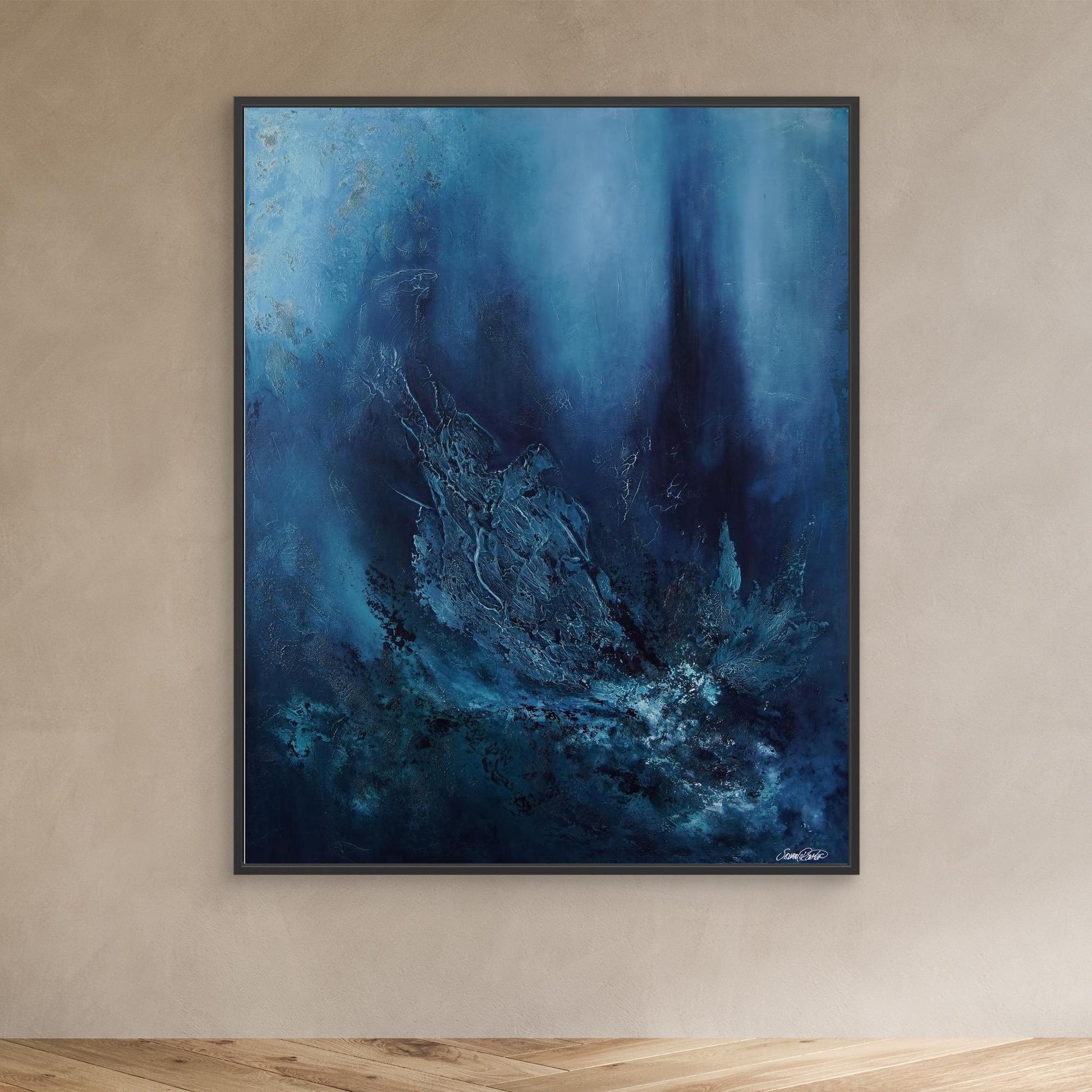 Canvas Print – Abstract Art Painting – Relief – Sanna Rastas