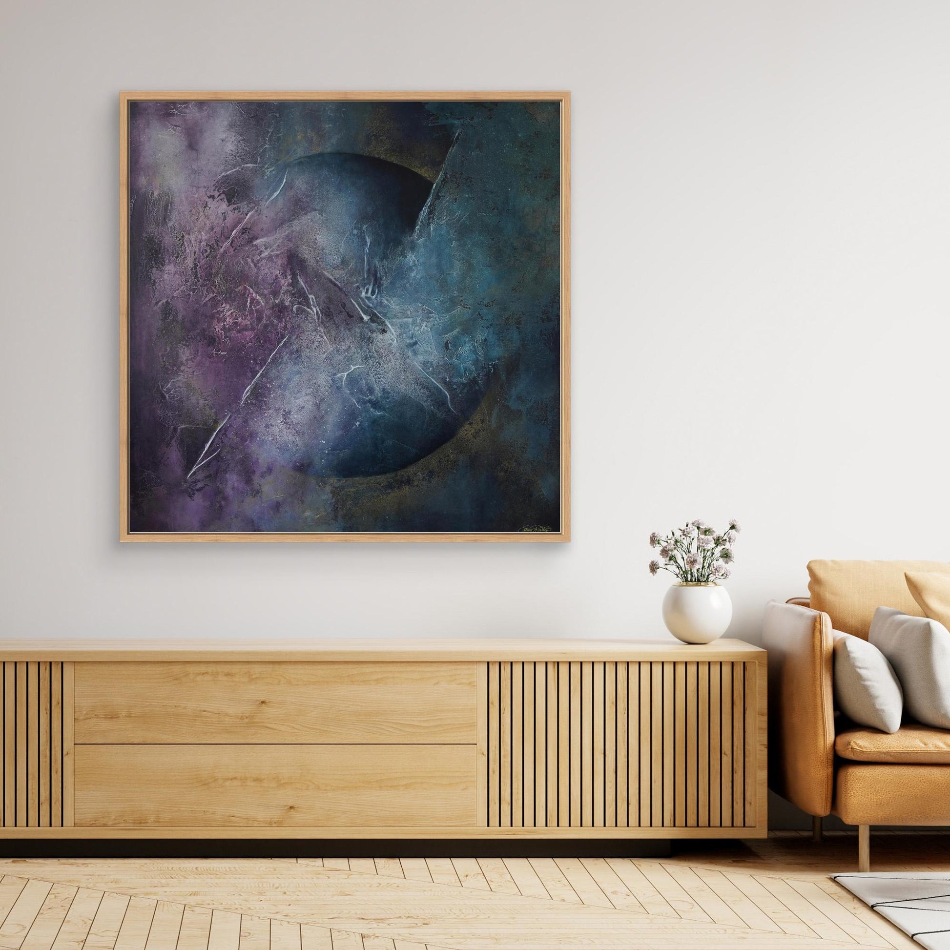 Canvas Print – Abstract Art Painting – Divine shine – Sanna Rastas