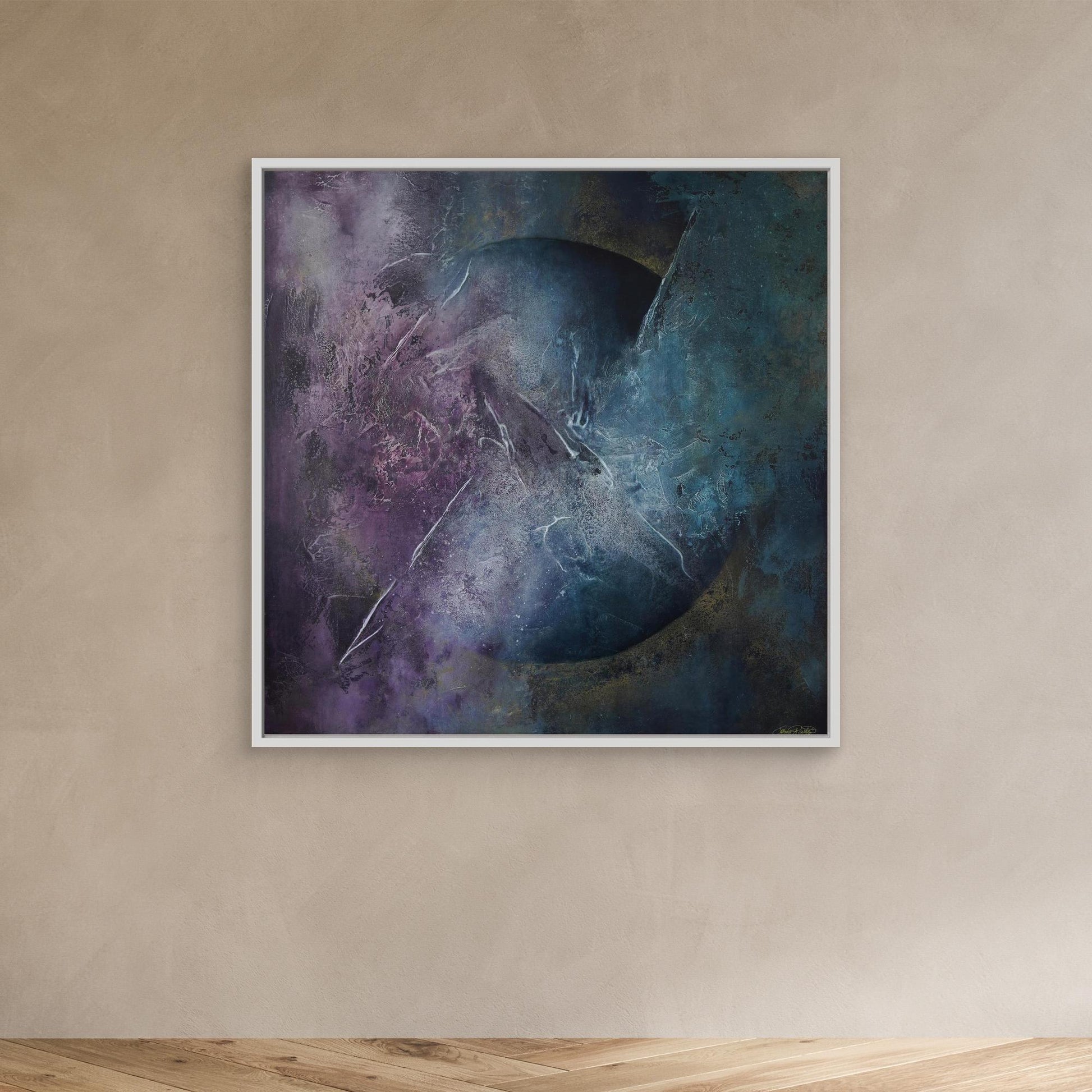 Canvas Print – Abstract Art Painting – Divine shine – Sanna Rastas
