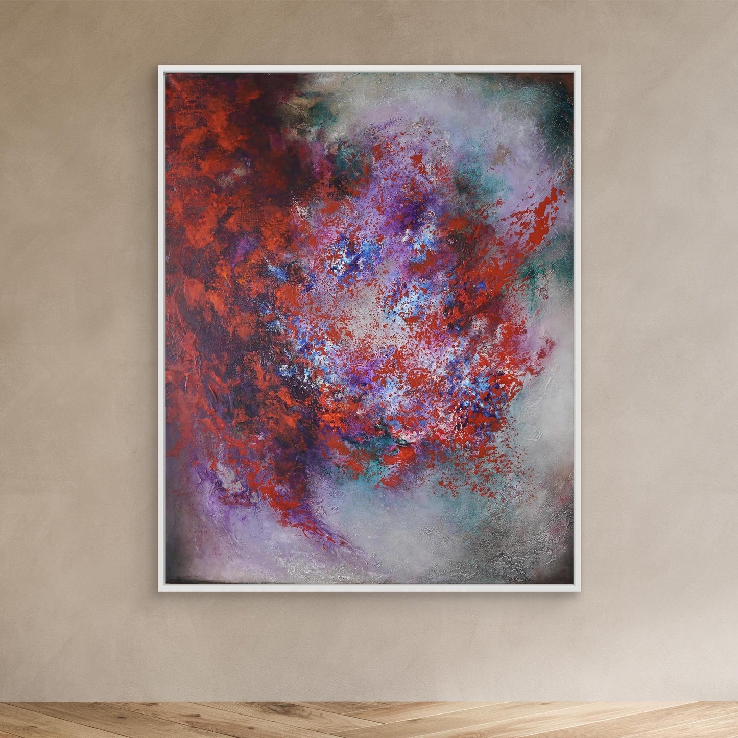 Canvas Print – Abstract Art Painting – Garden of love – Sanna Rastas