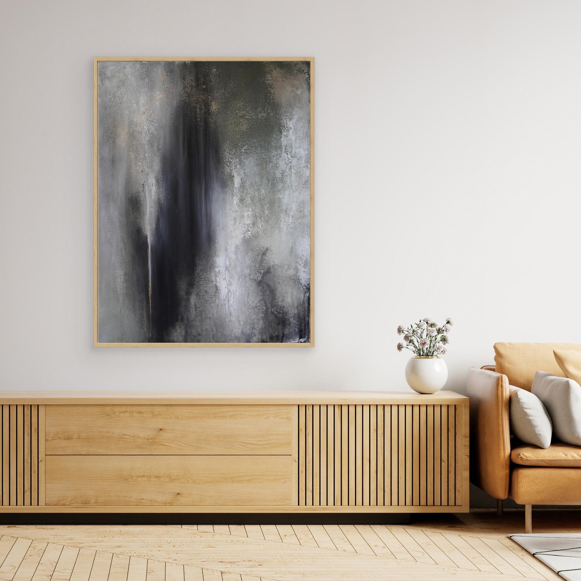 Canvas Print – Abstract Art Painting – Echoes within – Sanna Rastas