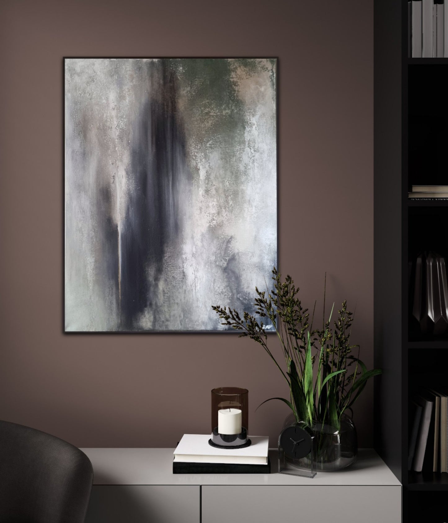 "Echoes Within" – Abstract Art for Calm Interiors