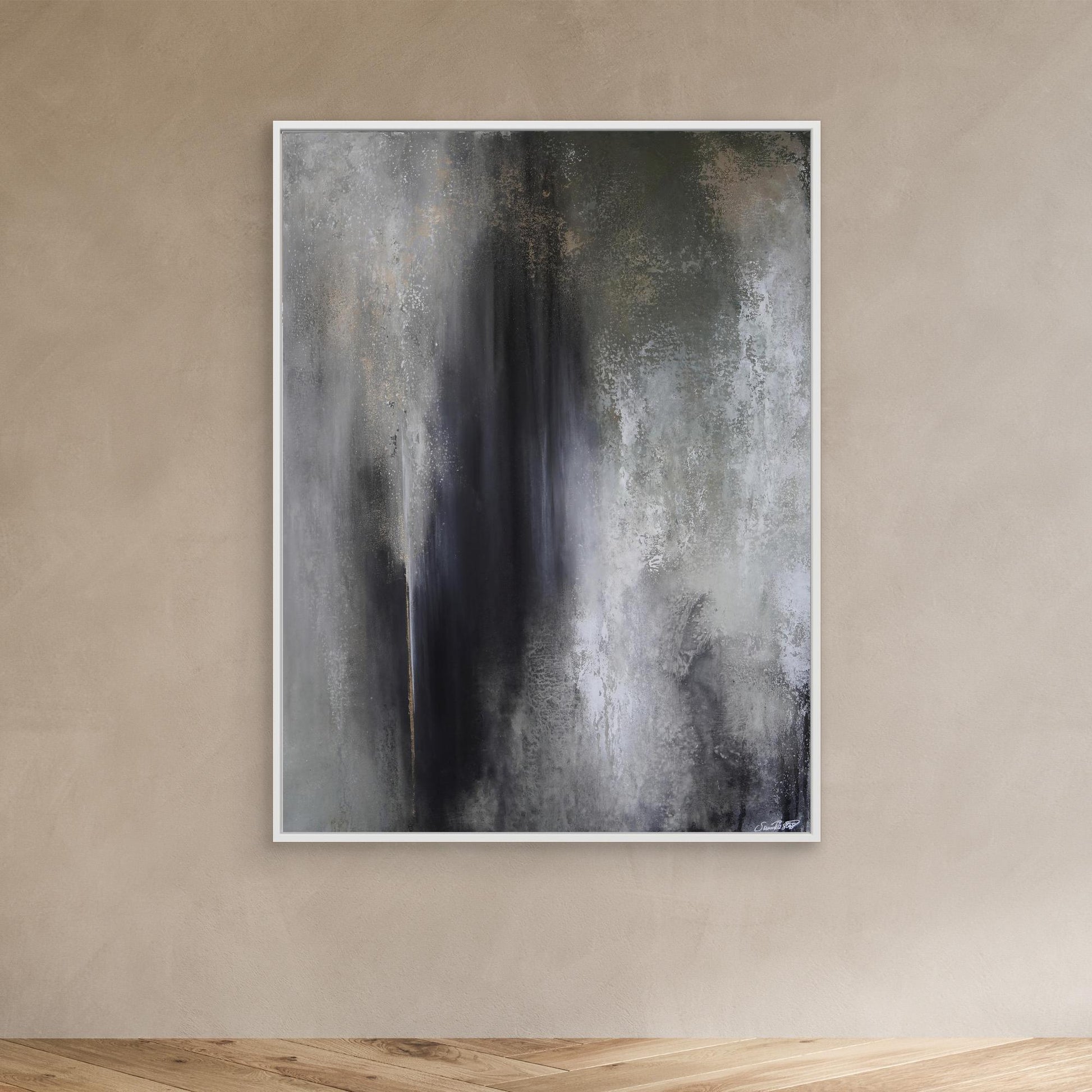 Canvas Print – Abstract Art Painting – Echoes within – Sanna Rastas