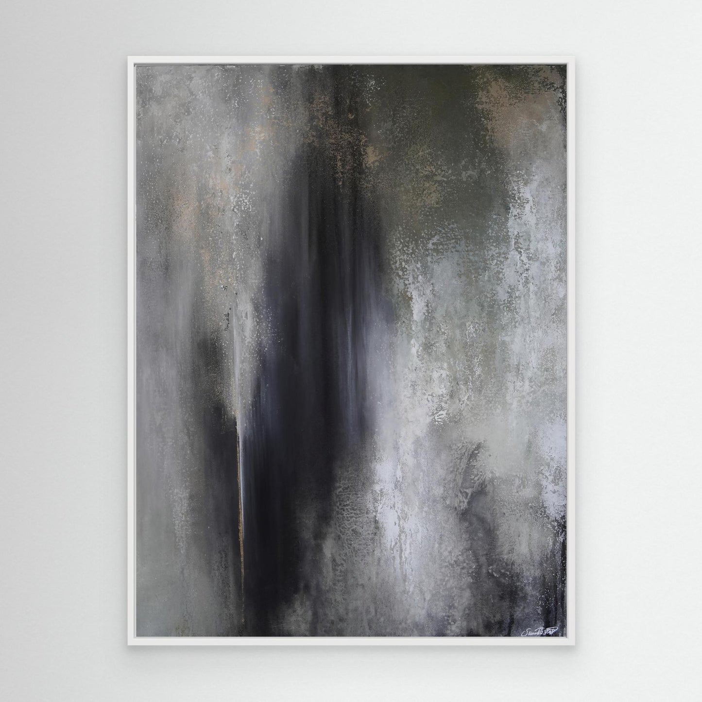 Canvas Print – Abstract Art Painting – Echoes within – Sanna Rastas