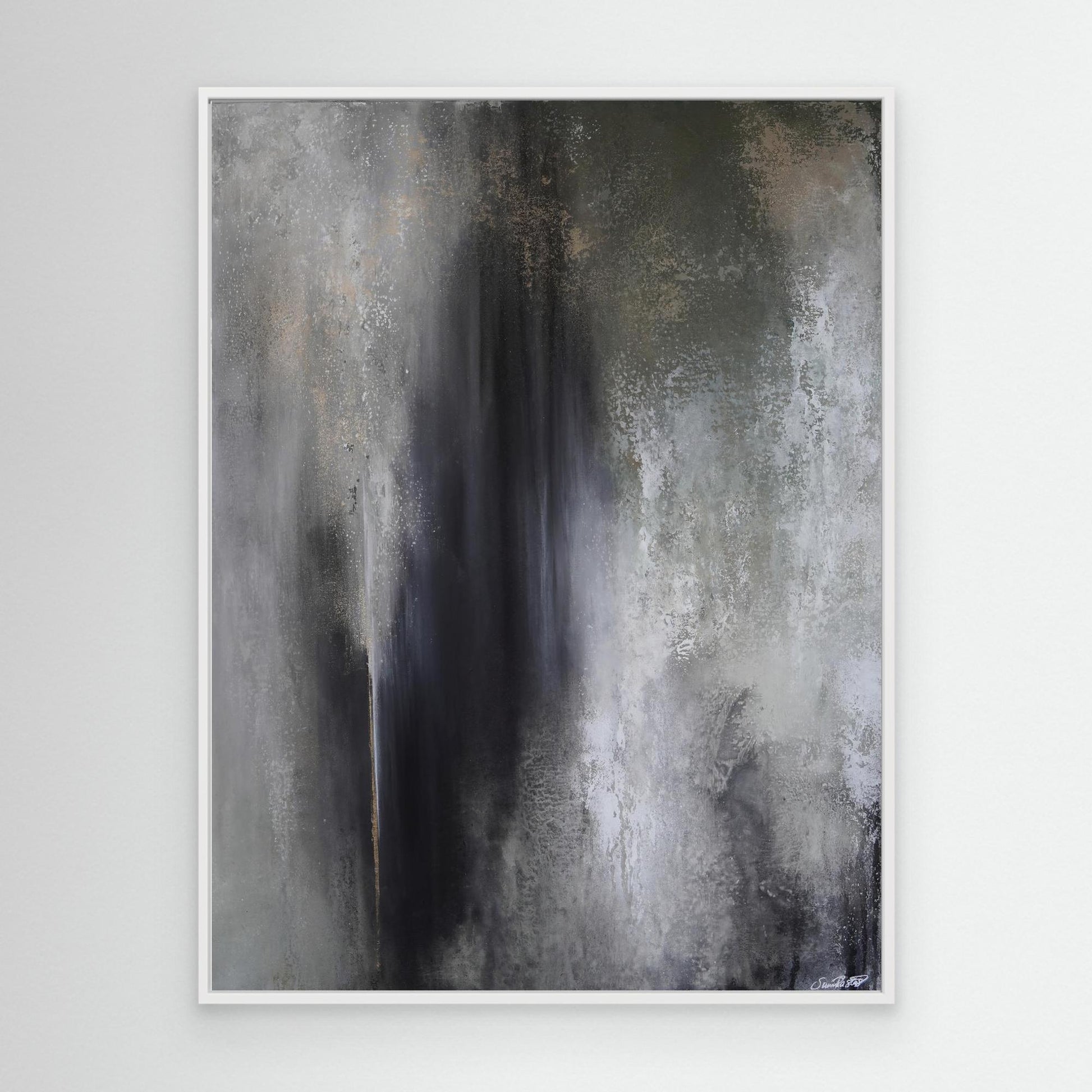 Canvas Print – Abstract Art Painting – Echoes within – Sanna Rastas
