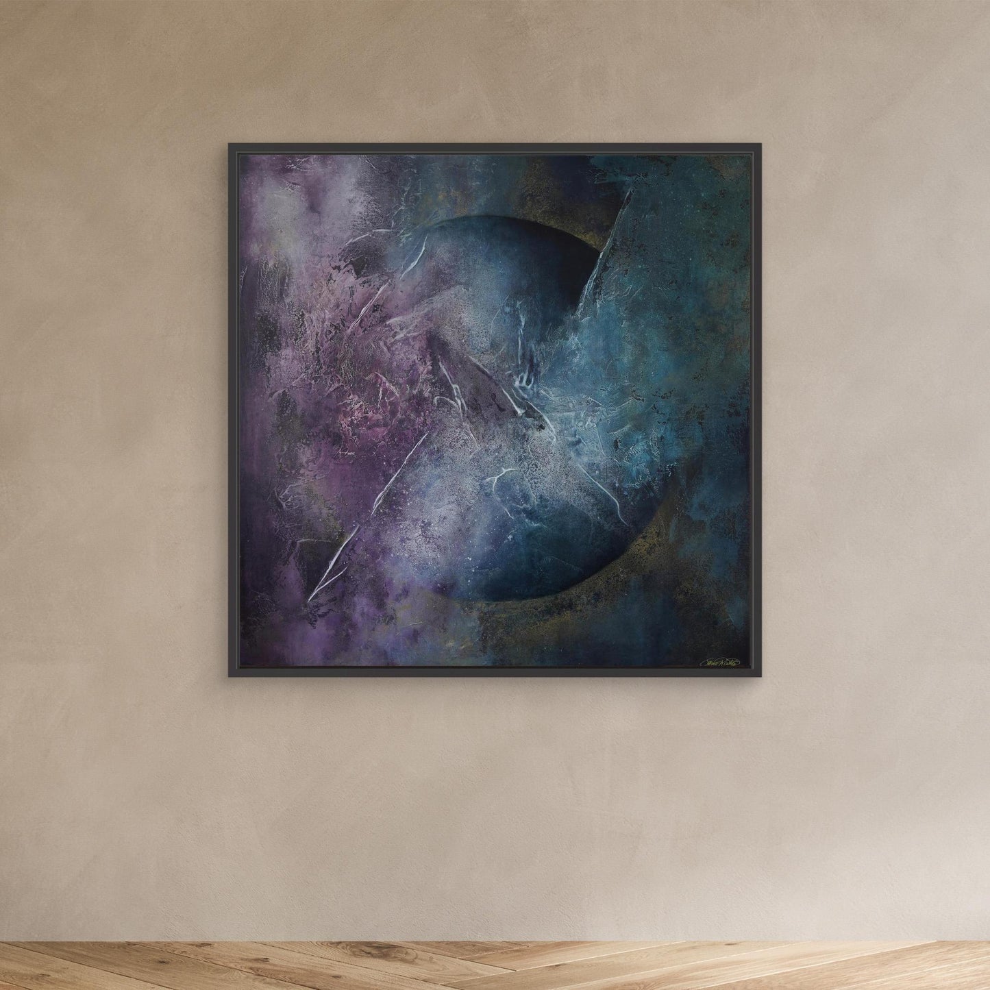 Canvas Print – Abstract Art Painting – Divine shine – Sanna Rastas