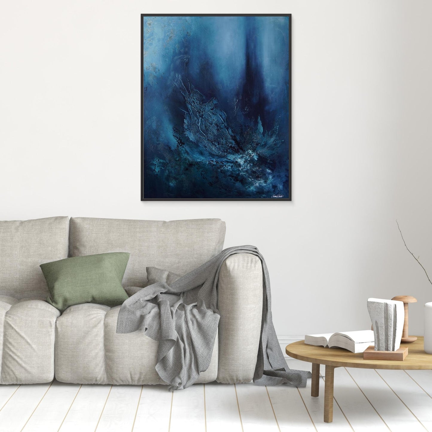 Canvas Print – Abstract Art Painting – Relief – Sanna Rastas