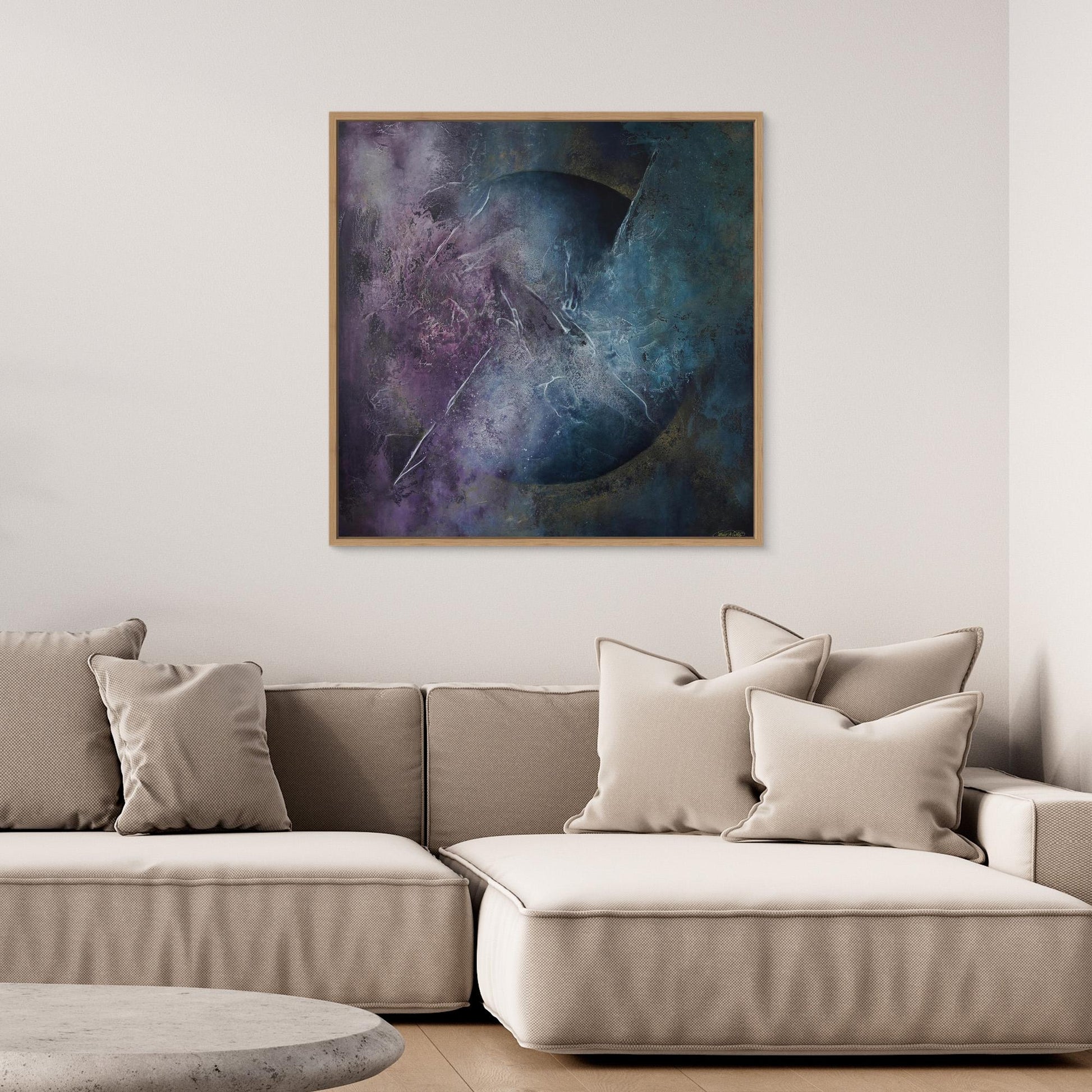 Canvas Print – Abstract Art Painting – Divine shine – Sanna Rastas
