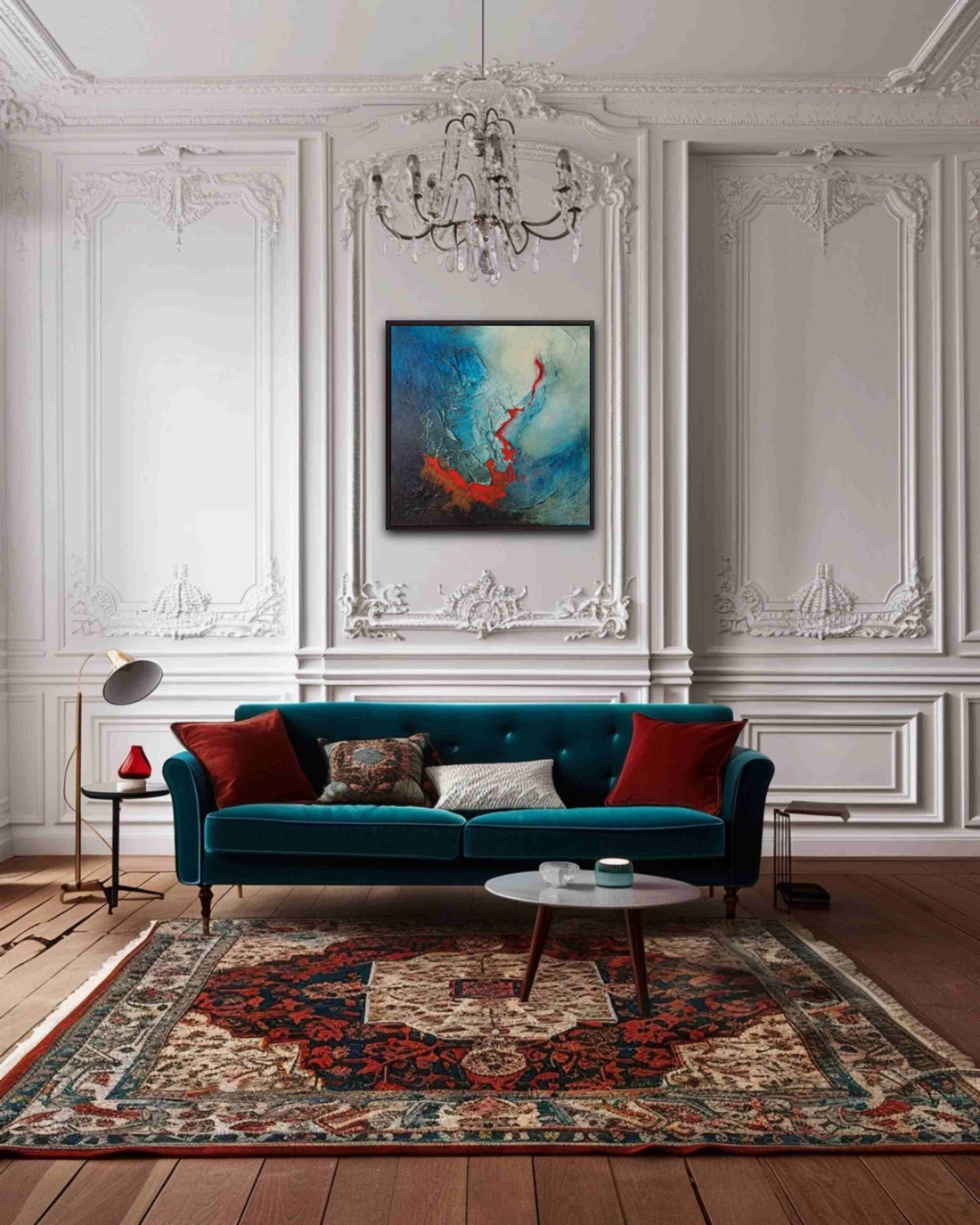 Motion Awakens – Abstract Painting for Emotional Renewal