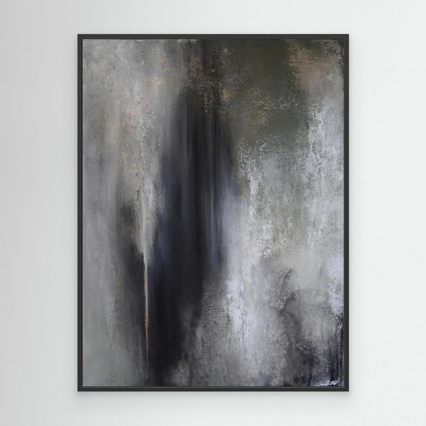 Canvas Print – Abstract Art Painting – Echoes within – Sanna Rastas