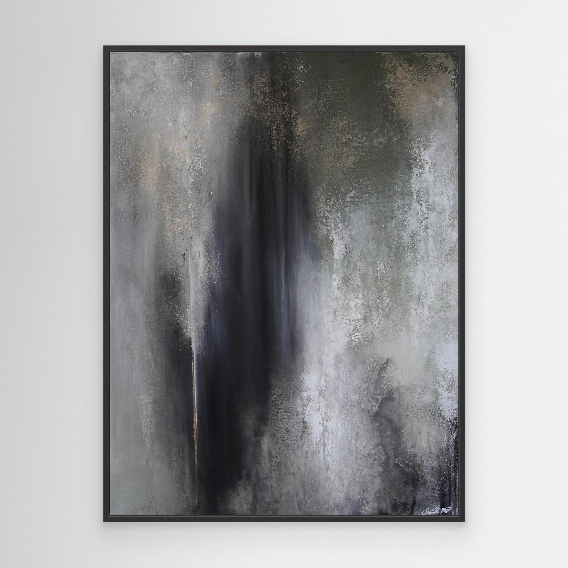 Canvas Print – Abstract Art Painting – Echoes within – Sanna Rastas