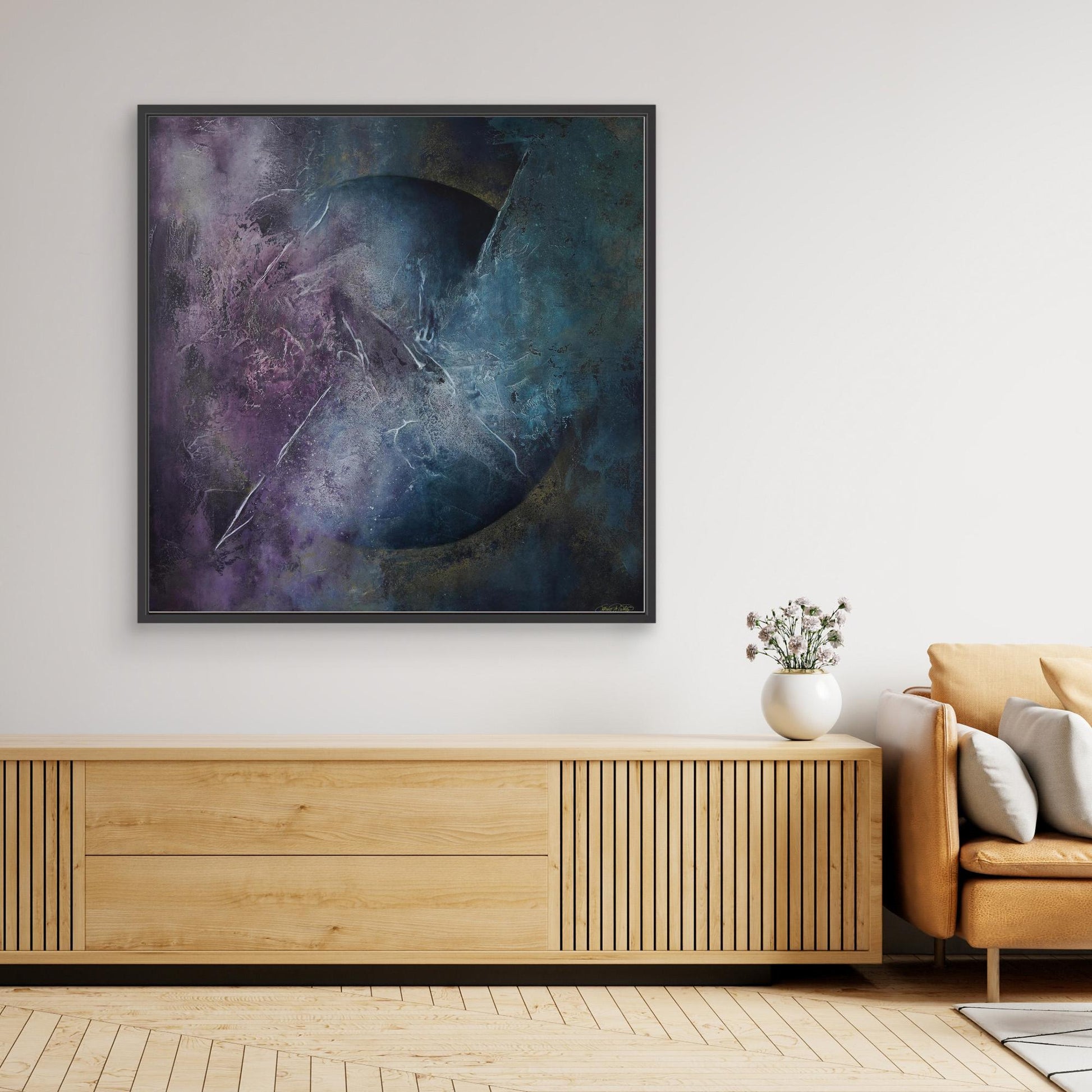 Canvas Print – Abstract Art Painting – Divine shine – Sanna Rastas