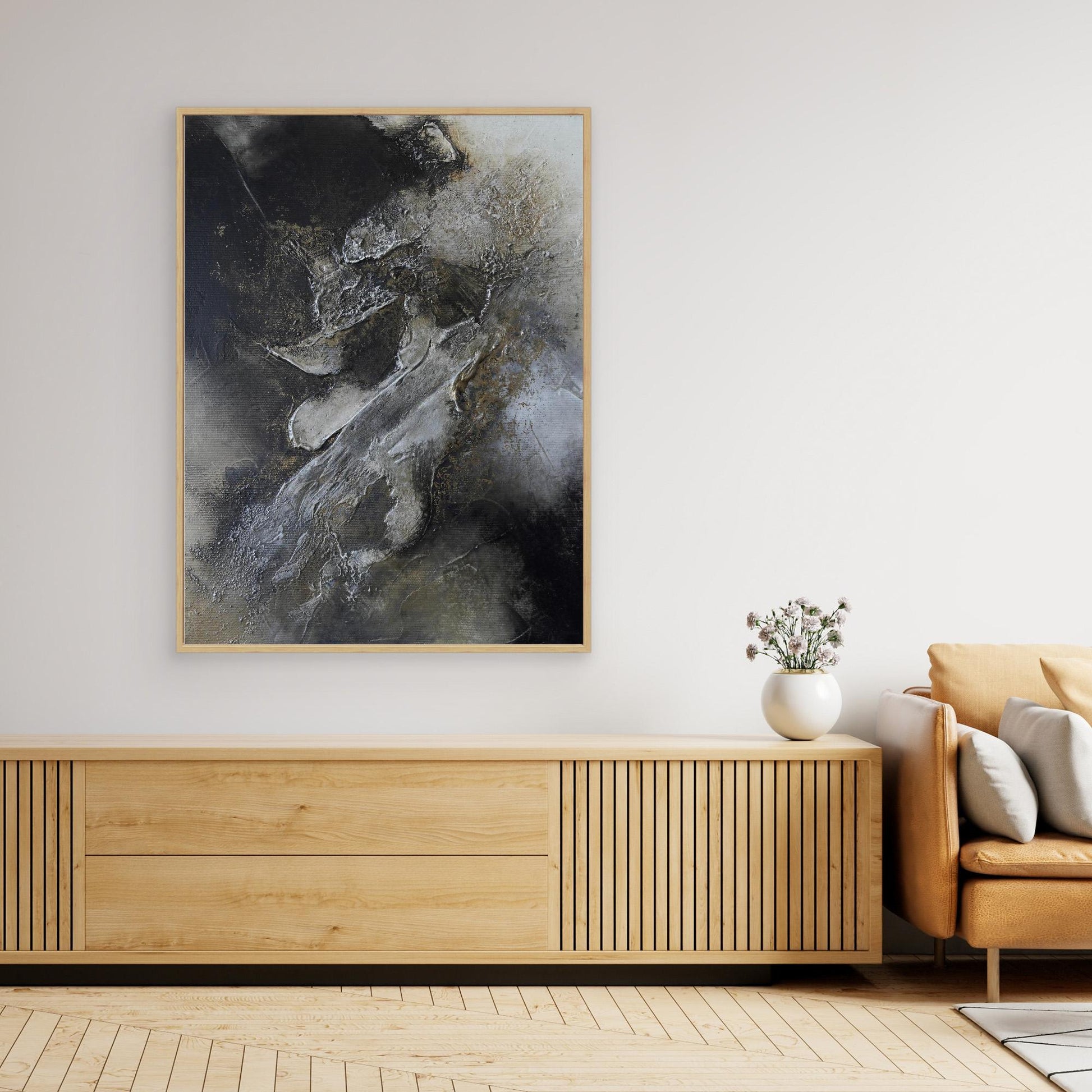 Canvas Print – Abstract Art Painting – Fleeting moment – Sanna Rastas