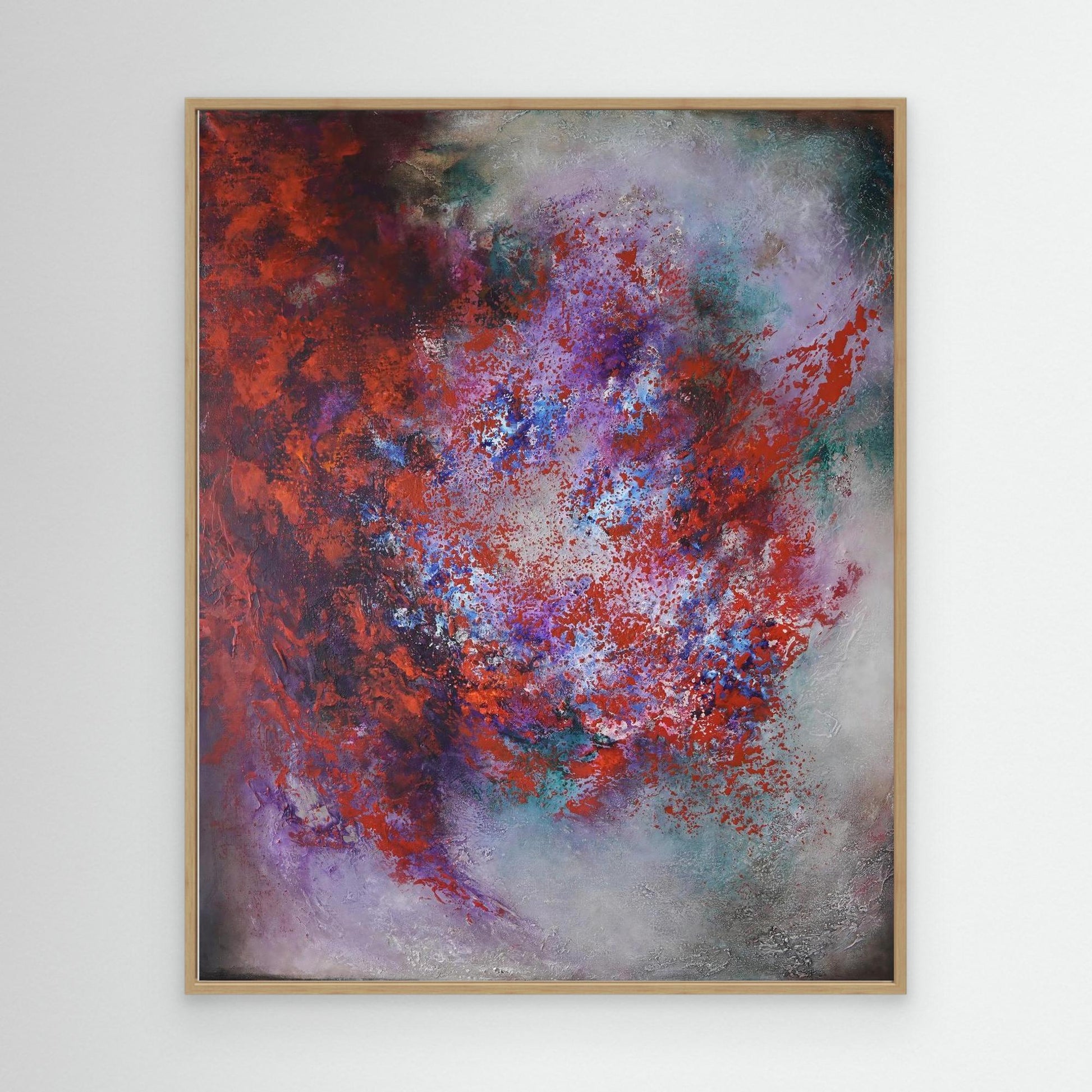 Canvas Print – Abstract Art Painting – Garden of love – Sanna Rastas