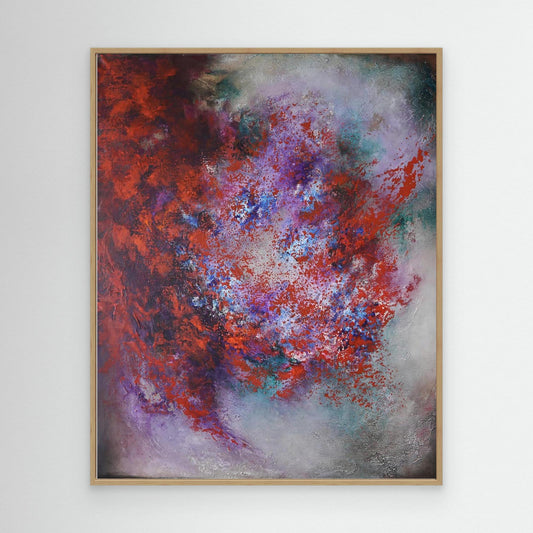 Canvas Print – Abstract Art Painting – Garden of love – Sanna Rastas