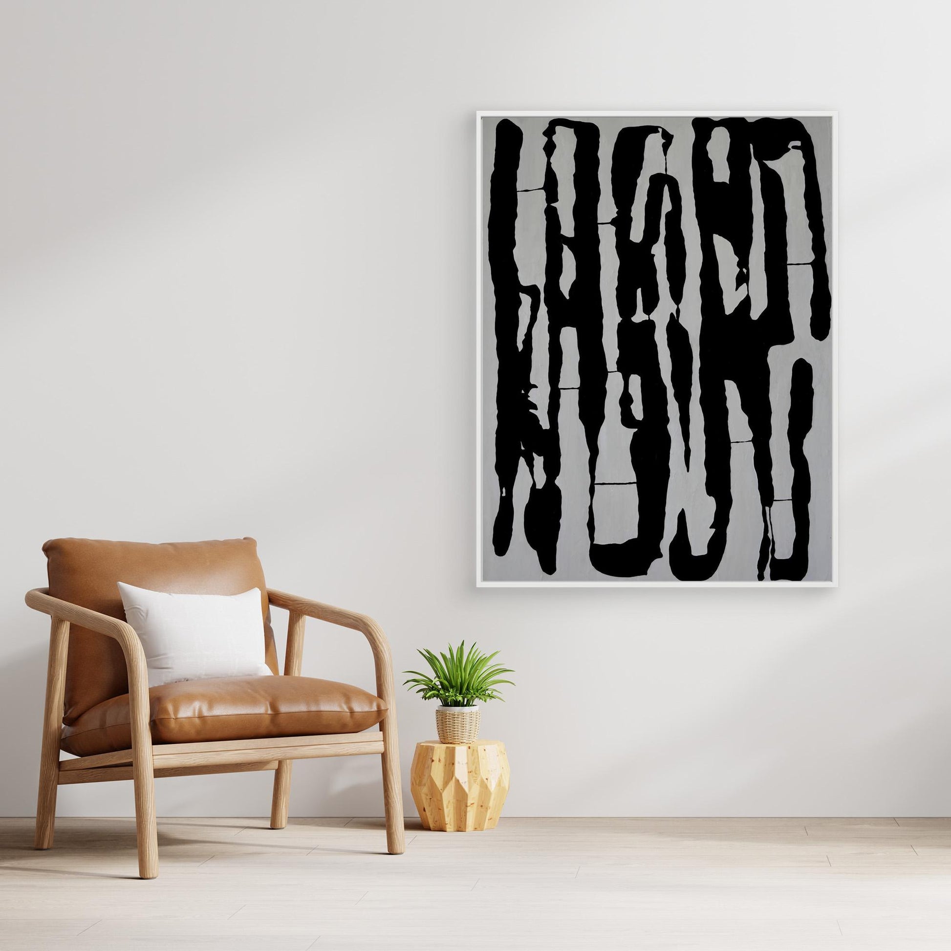 Canvas Print – Abstract Art Painting – Crossroads – Sanna Rastas