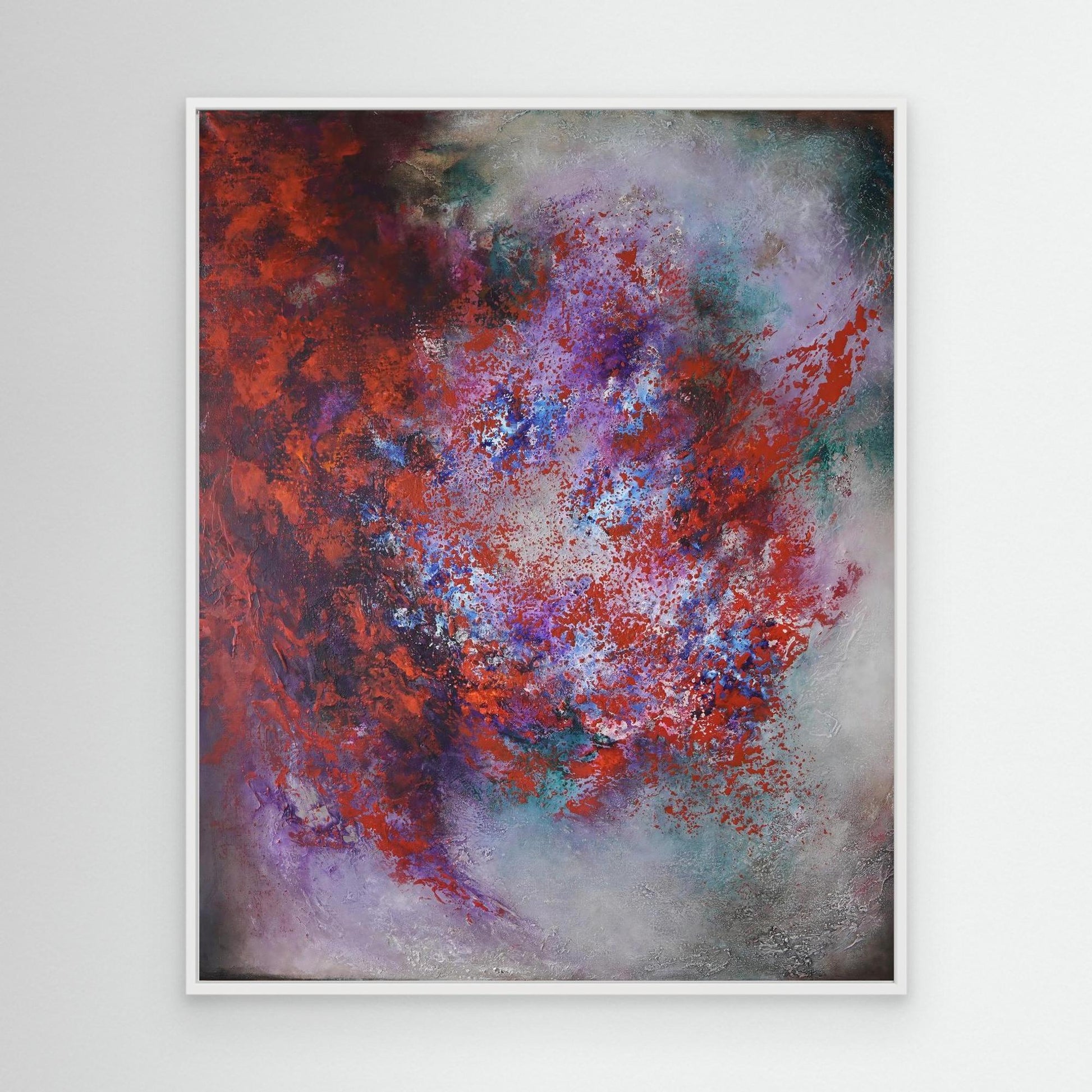 Canvas Print – Abstract Art Painting – Garden of love – Sanna Rastas