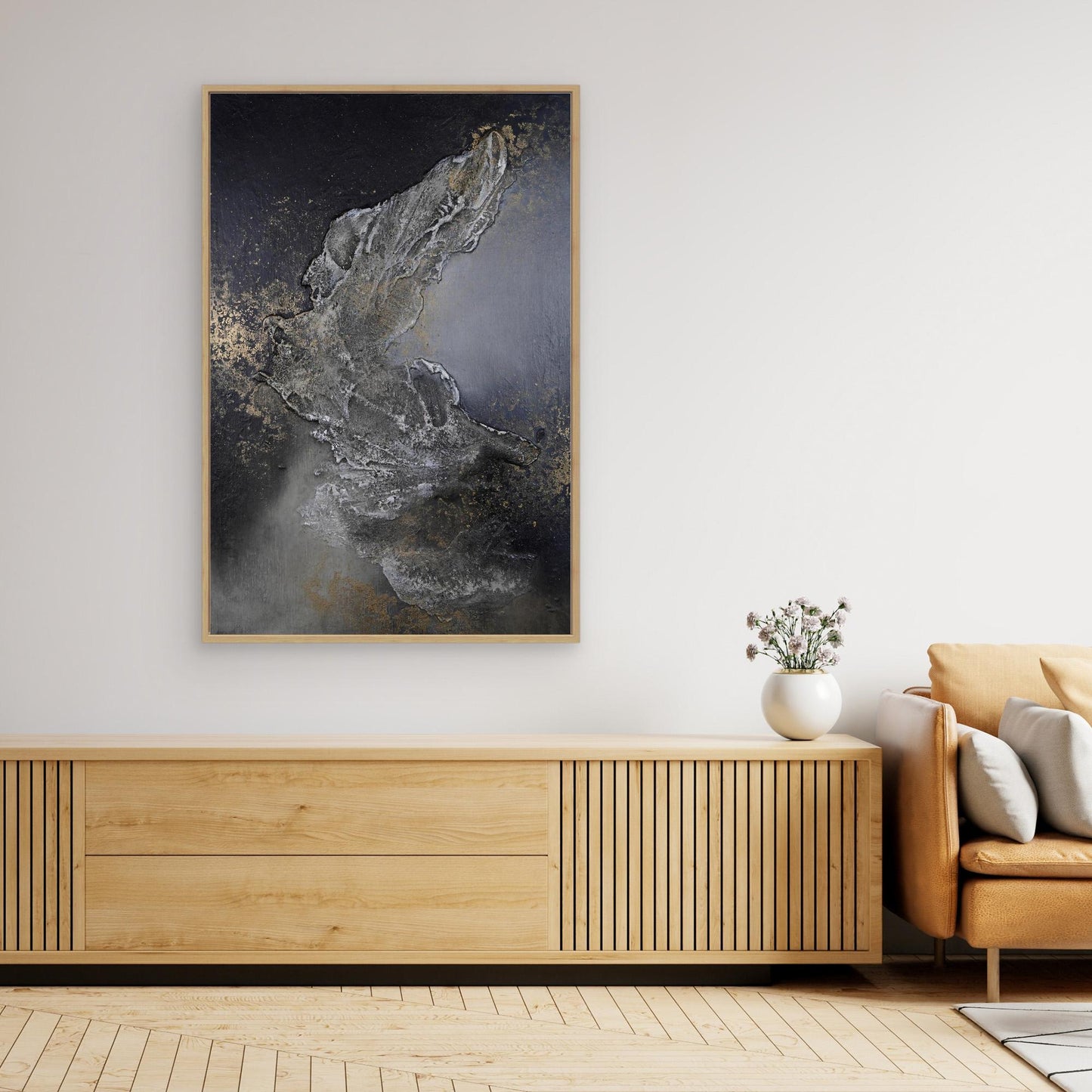 Canvas Print – Abstract Art Painting – Broken wing – Sanna Rastas
