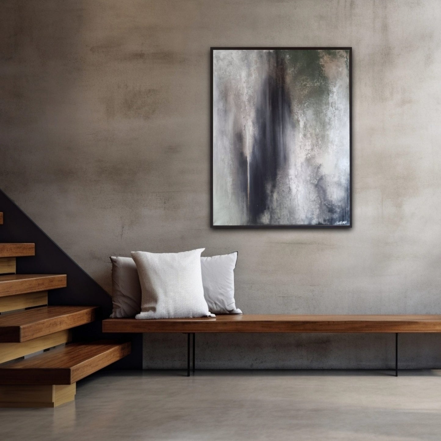 "Echoes Within" – Abstract Art for Calm Interiors