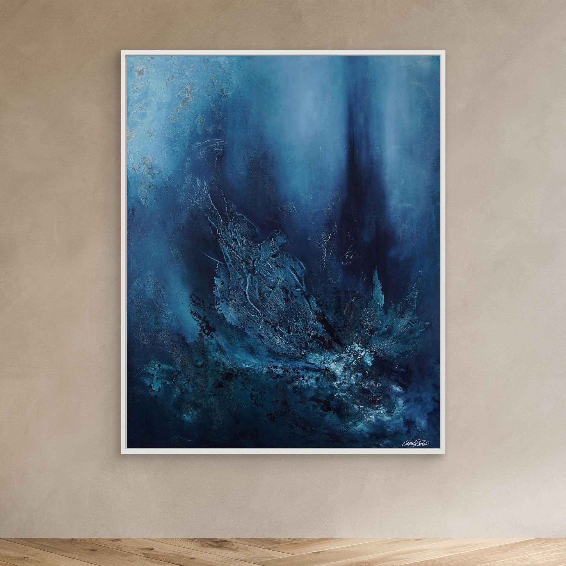Canvas Print – Abstract Art Painting – Relief – Sanna Rastas