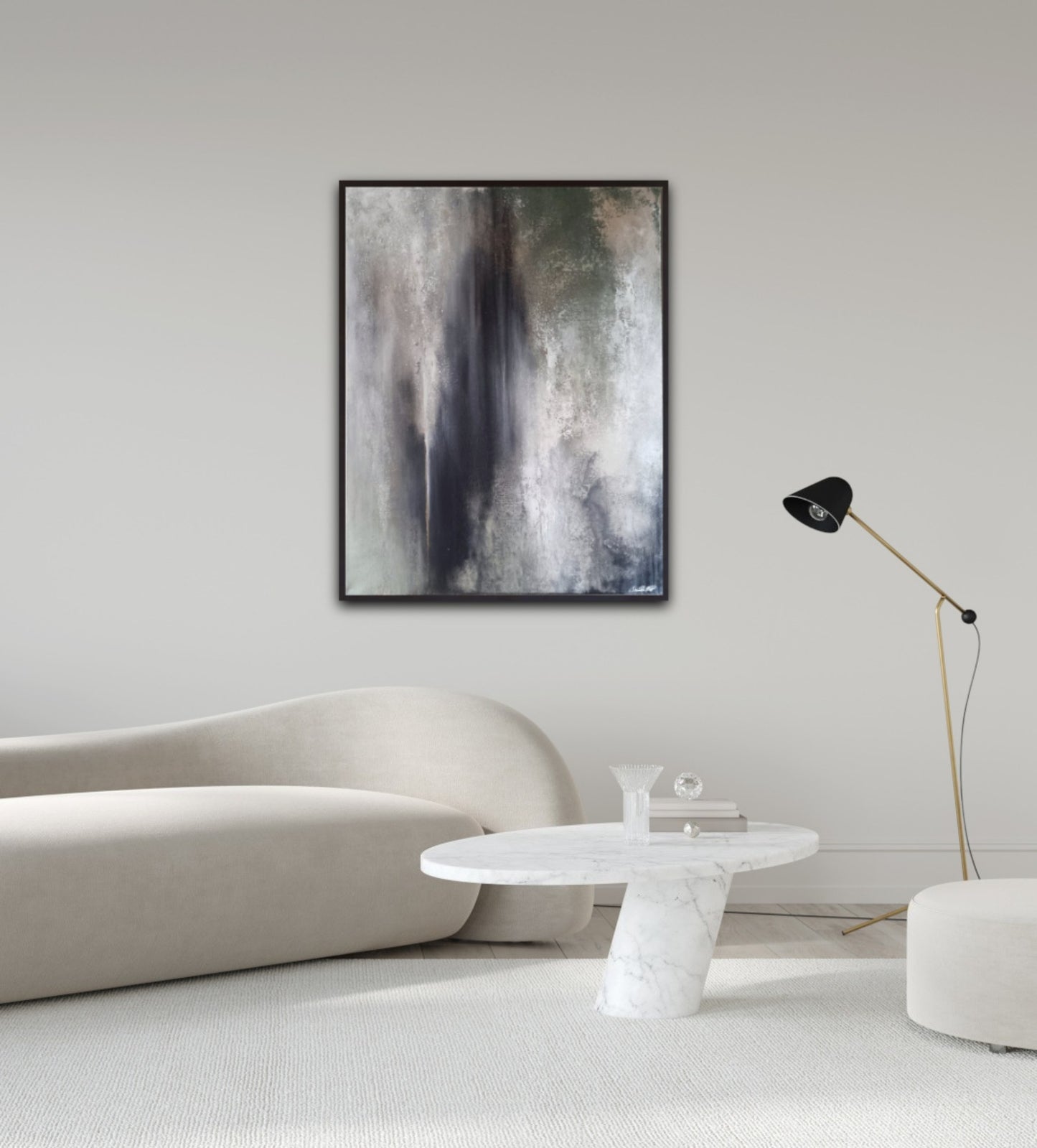 "Echoes Within" – Abstract Art for Calm Interiors