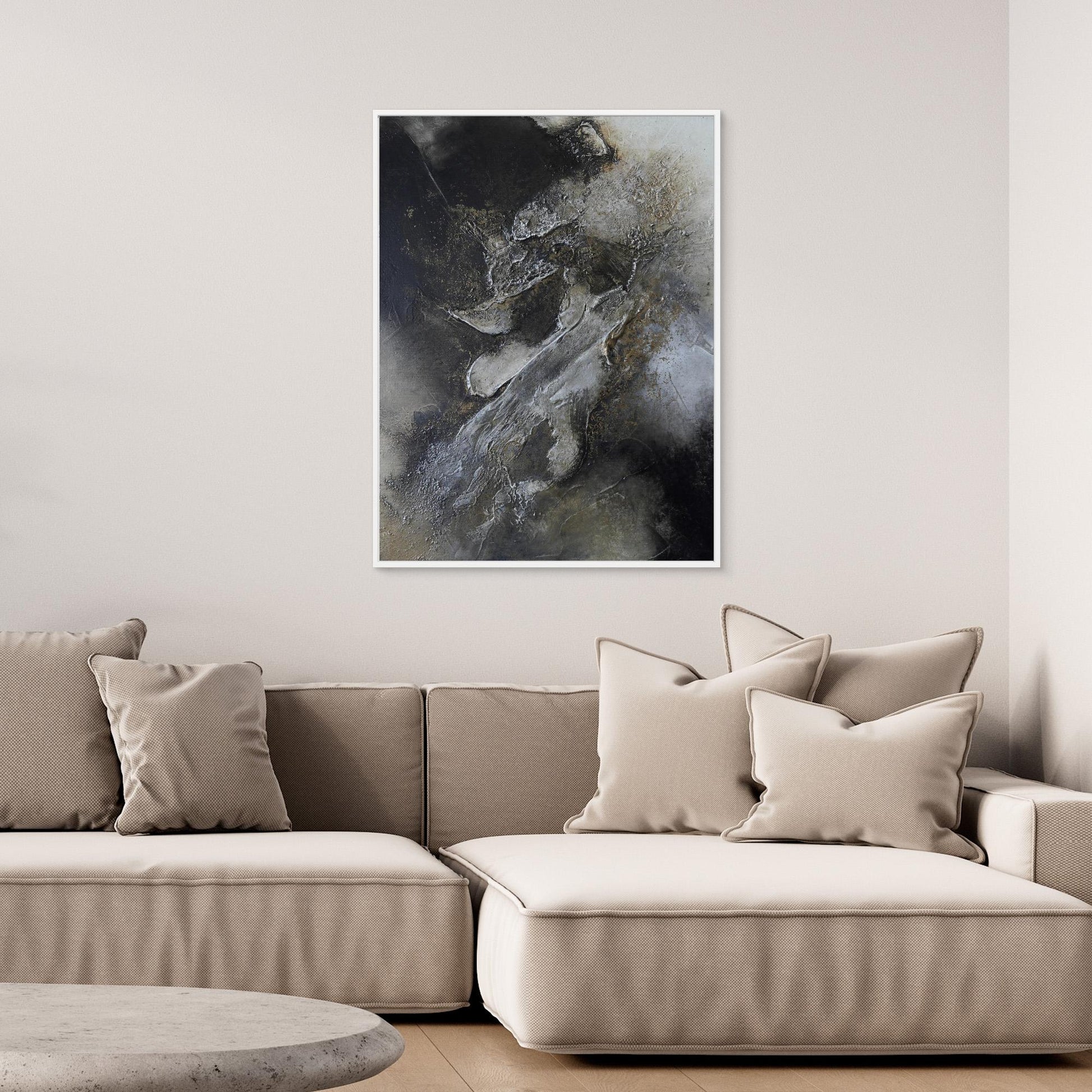 Canvas Print – Abstract Art Painting – Fleeting moment – Sanna Rastas