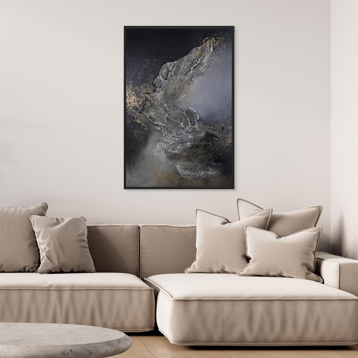 Canvas Print – Abstract Art Painting – Broken wing – Sanna Rastas