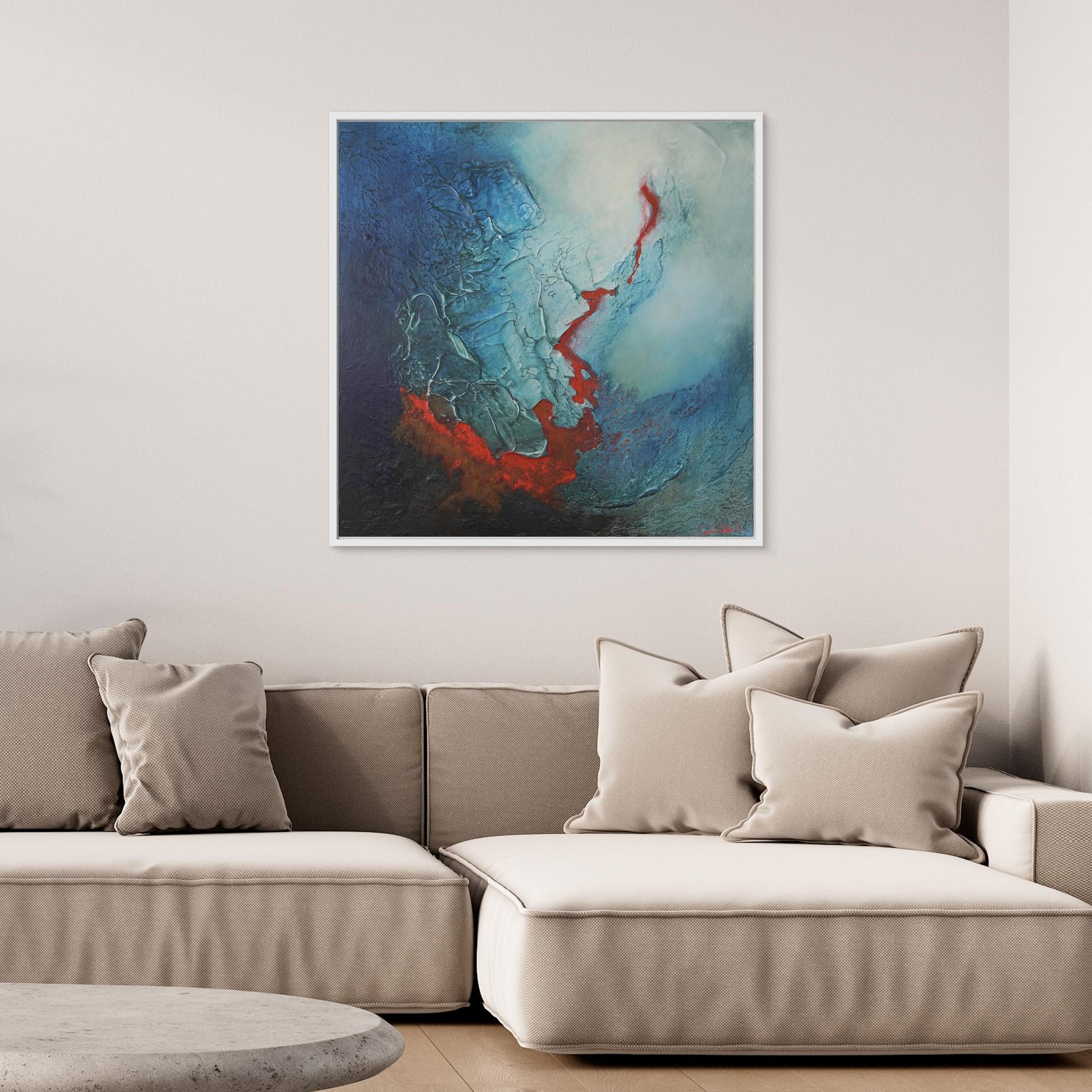 Canvas Print – Abstract Art Painting – Motion awakens – Sanna Rastas