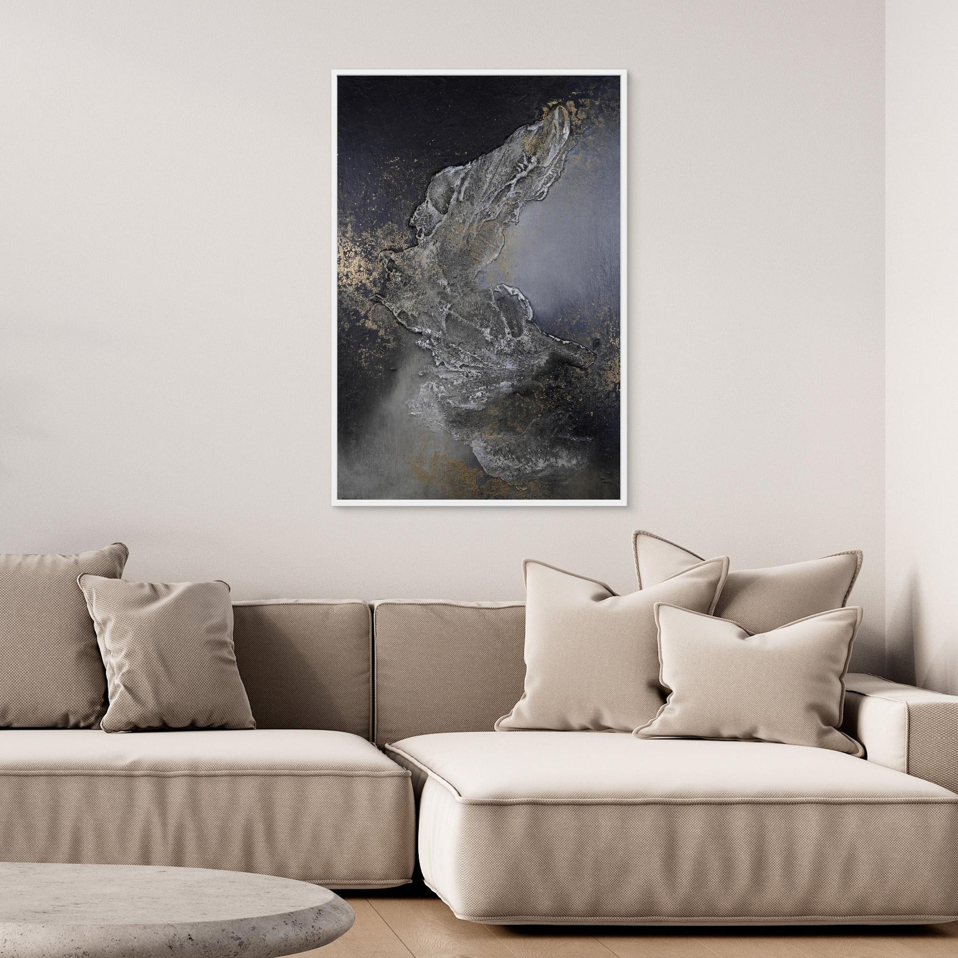 Canvas Print – Abstract Art Painting – Broken wing – Sanna Rastas