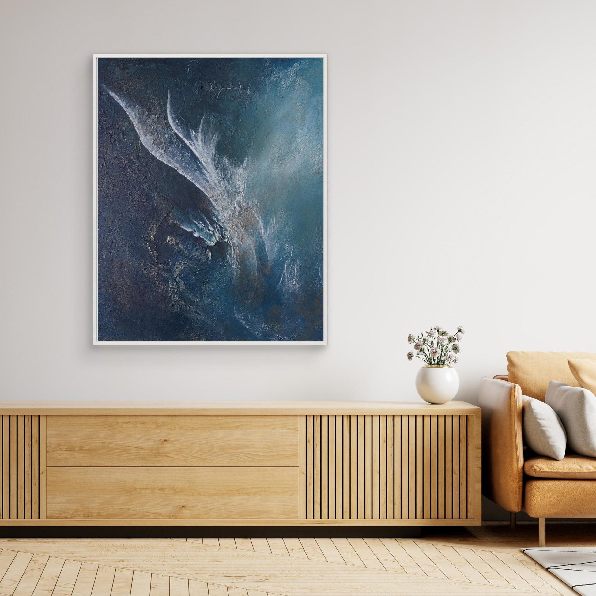 Canvas Print – Abstract Art Painting – Unseen ties – Sanna Rastas