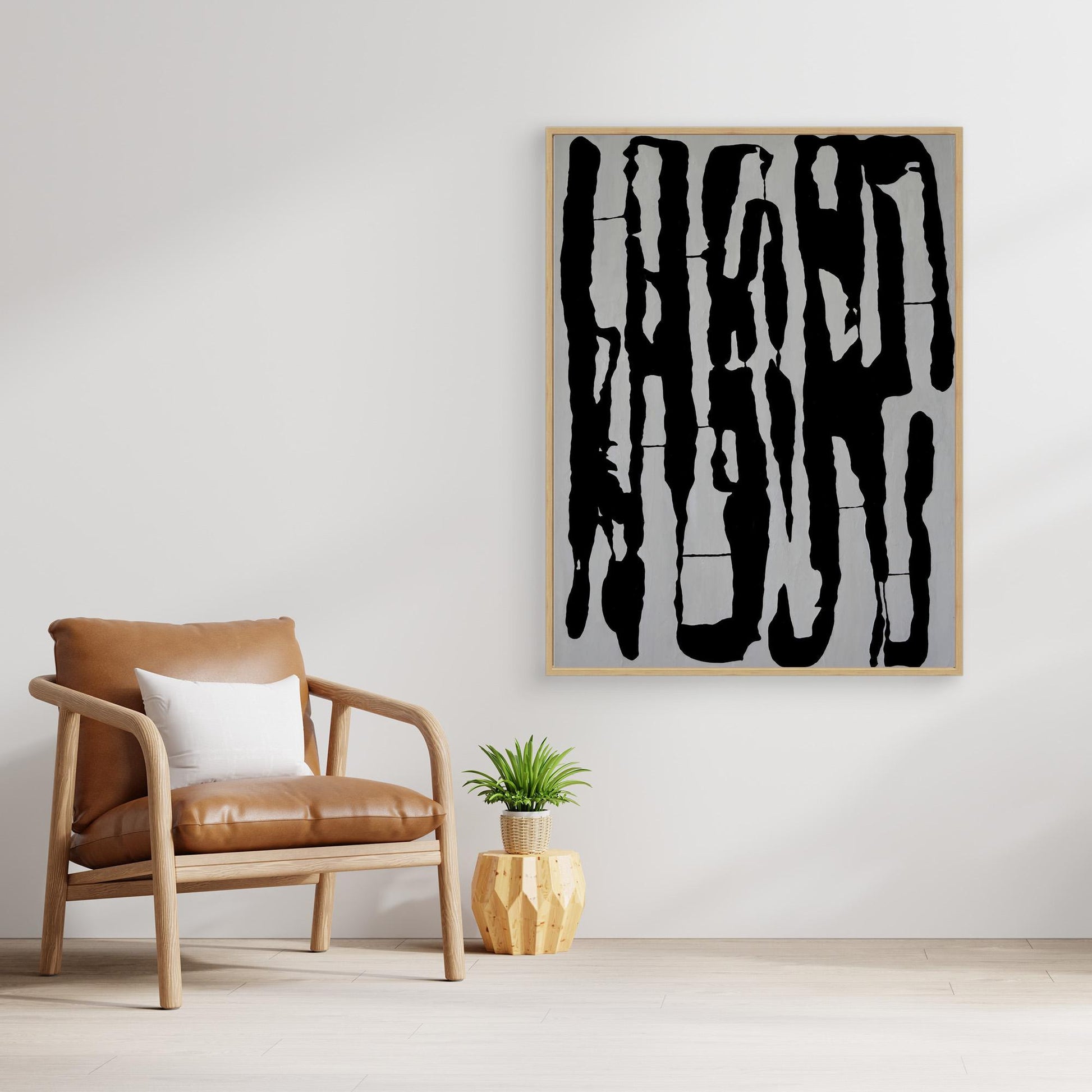 Canvas Print – Abstract Art Painting – Crossroads – Sanna Rastas