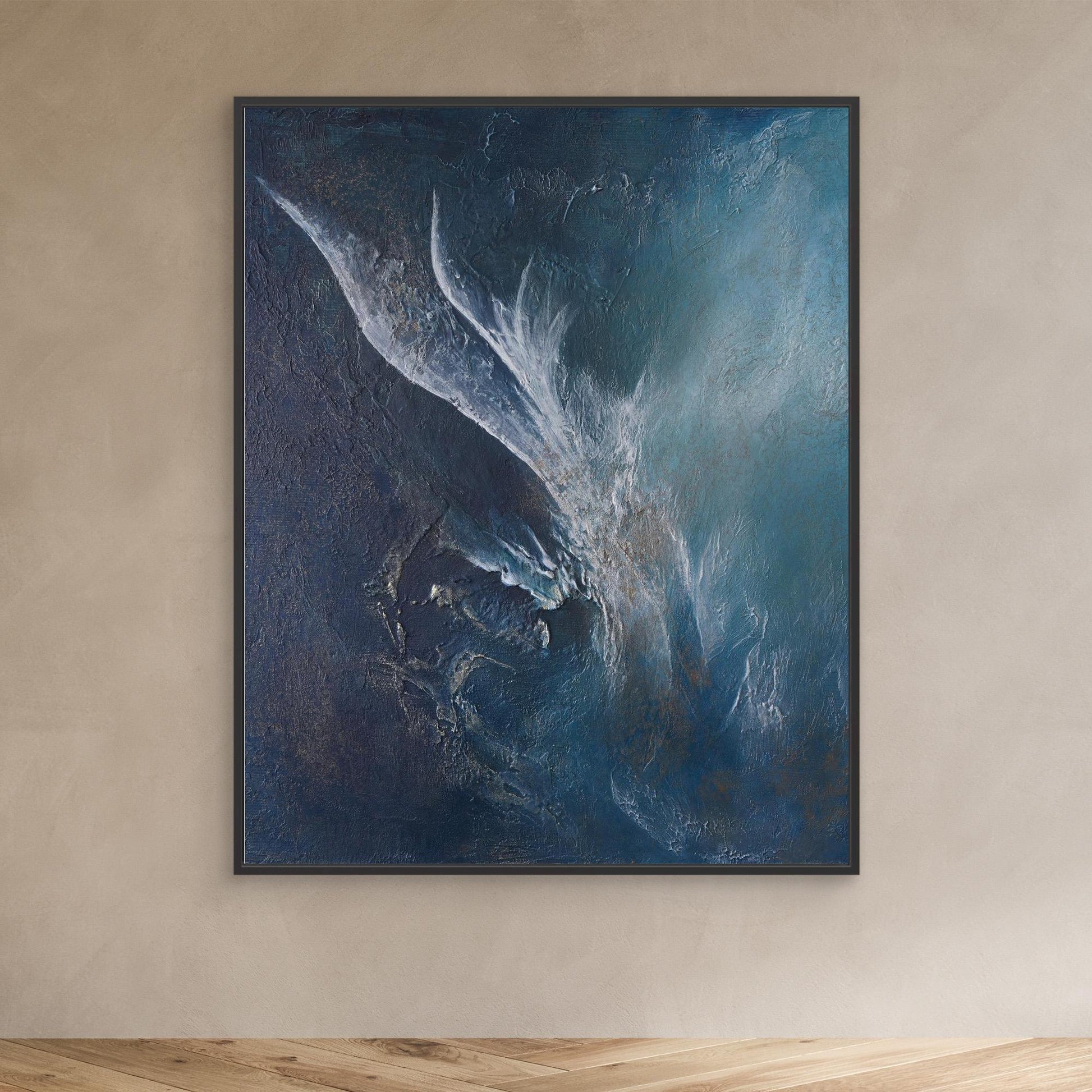 Canvas Print – Abstract Art Painting – Unseen ties – Sanna Rastas