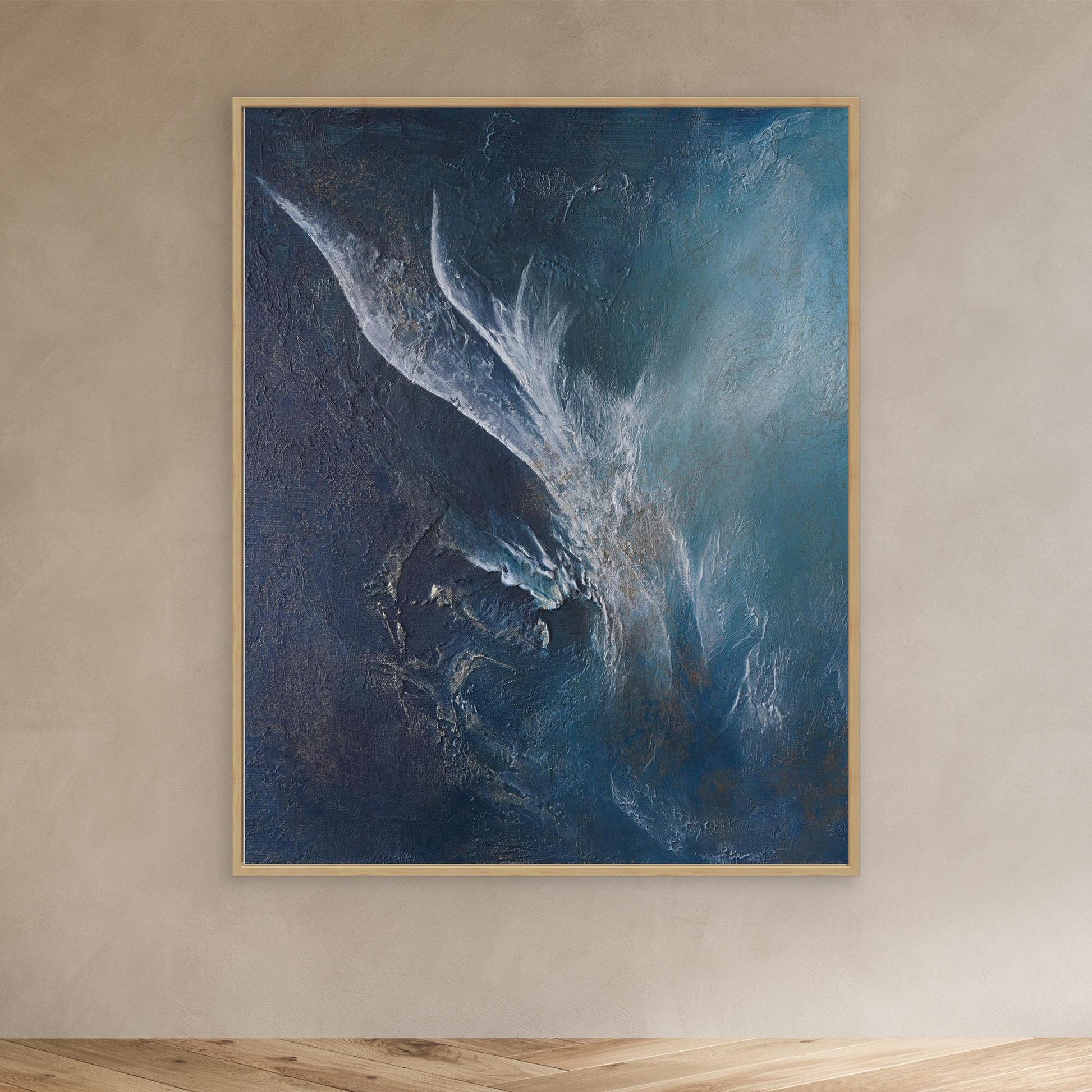 Canvas Print – Abstract Art Painting – Unseen ties – Sanna Rastas
