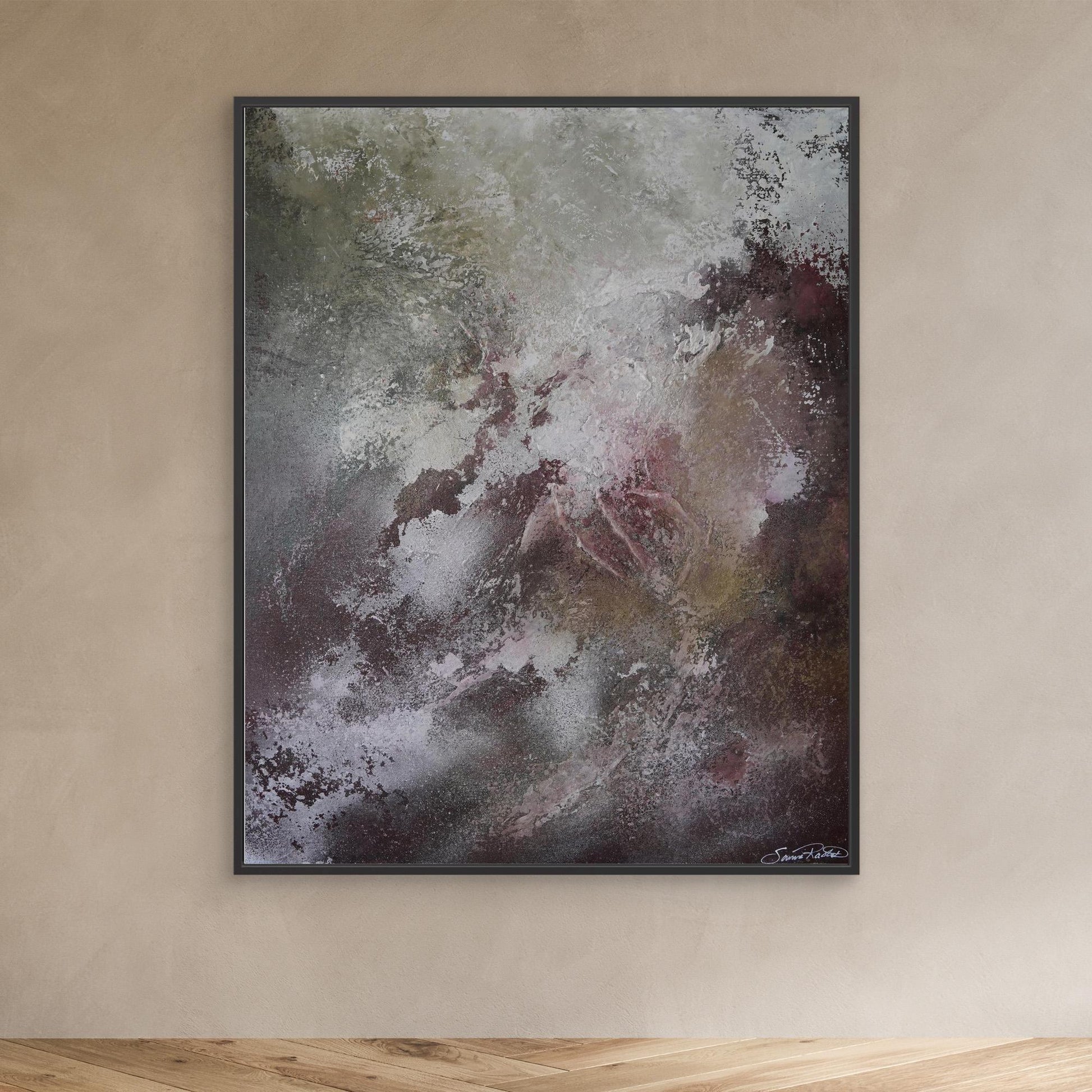 Canvas Print – Abstract Art Painting – xxx – Sanna Rastas