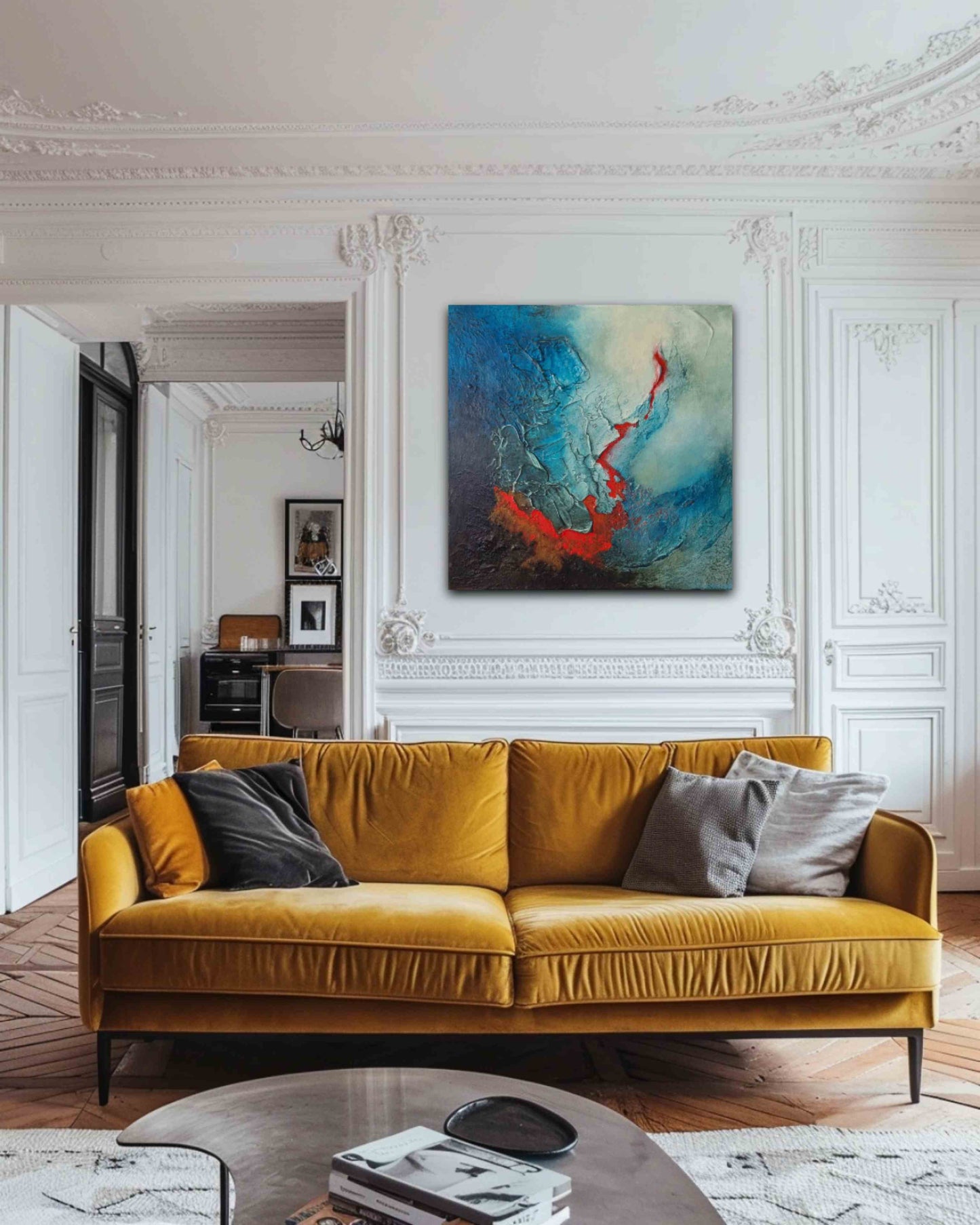 Motion Awakens – Abstract Painting for Emotional Renewal