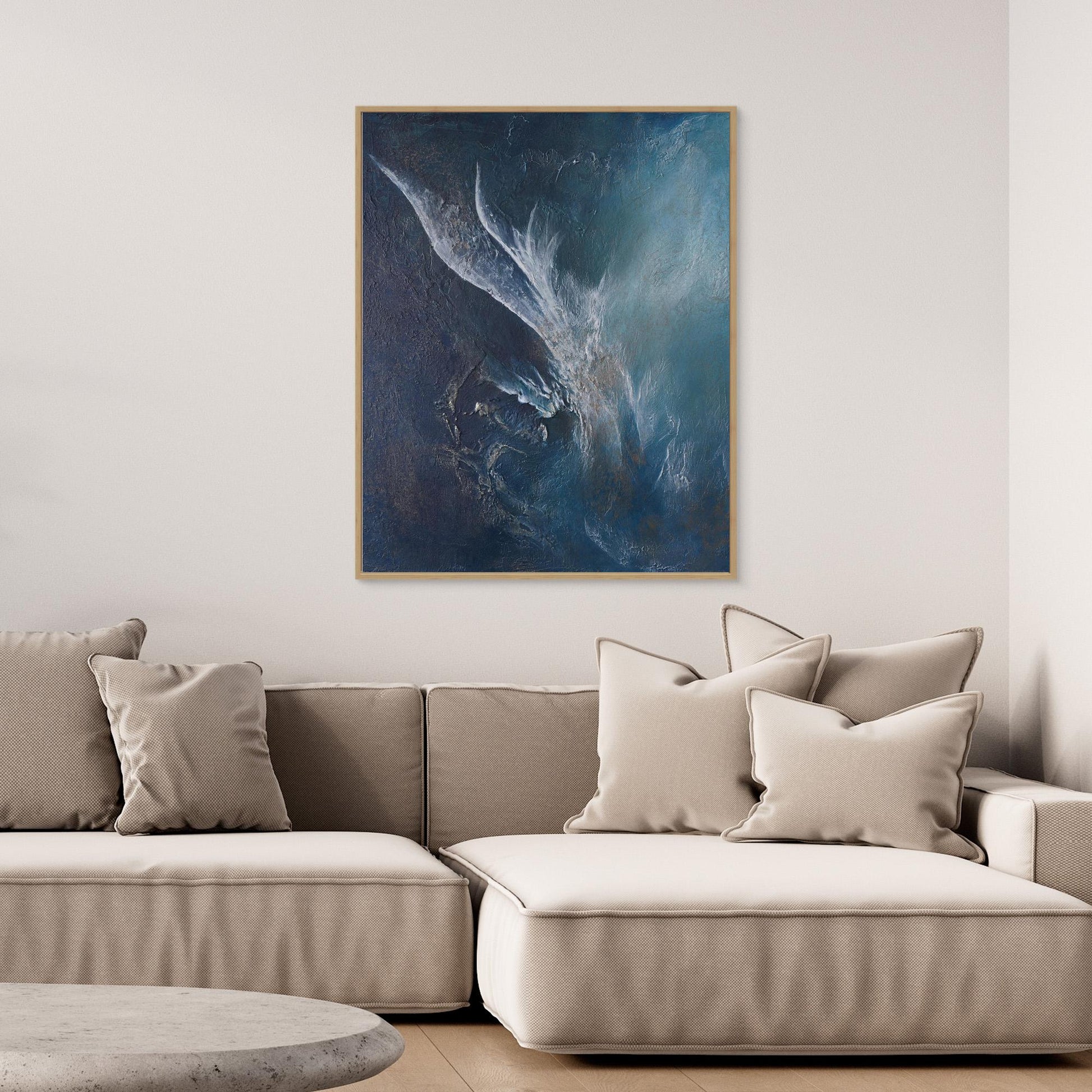Canvas Print – Abstract Art Painting – Unseen ties – Sanna Rastas