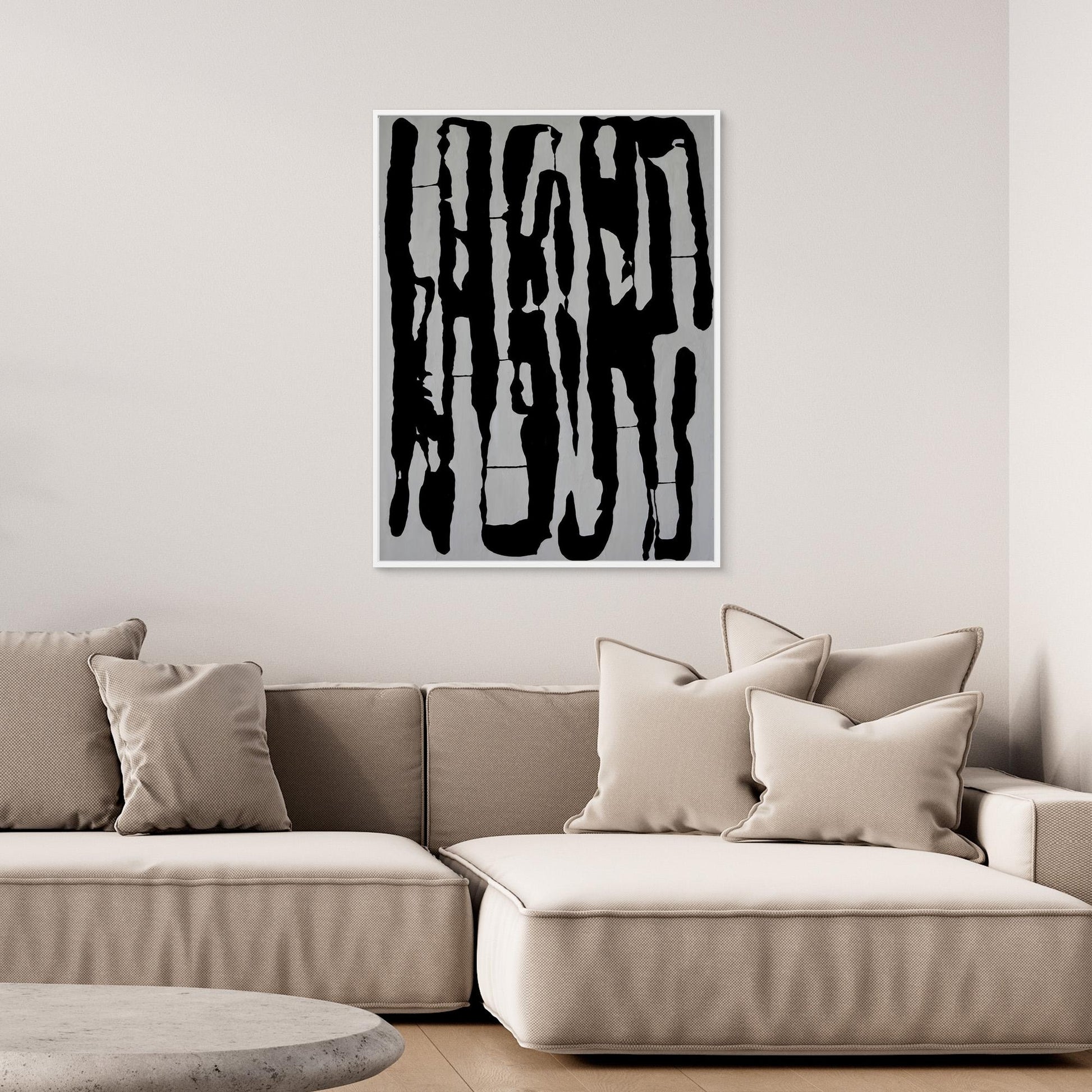 Canvas Print – Abstract Art Painting – Crossroads – Sanna Rastas